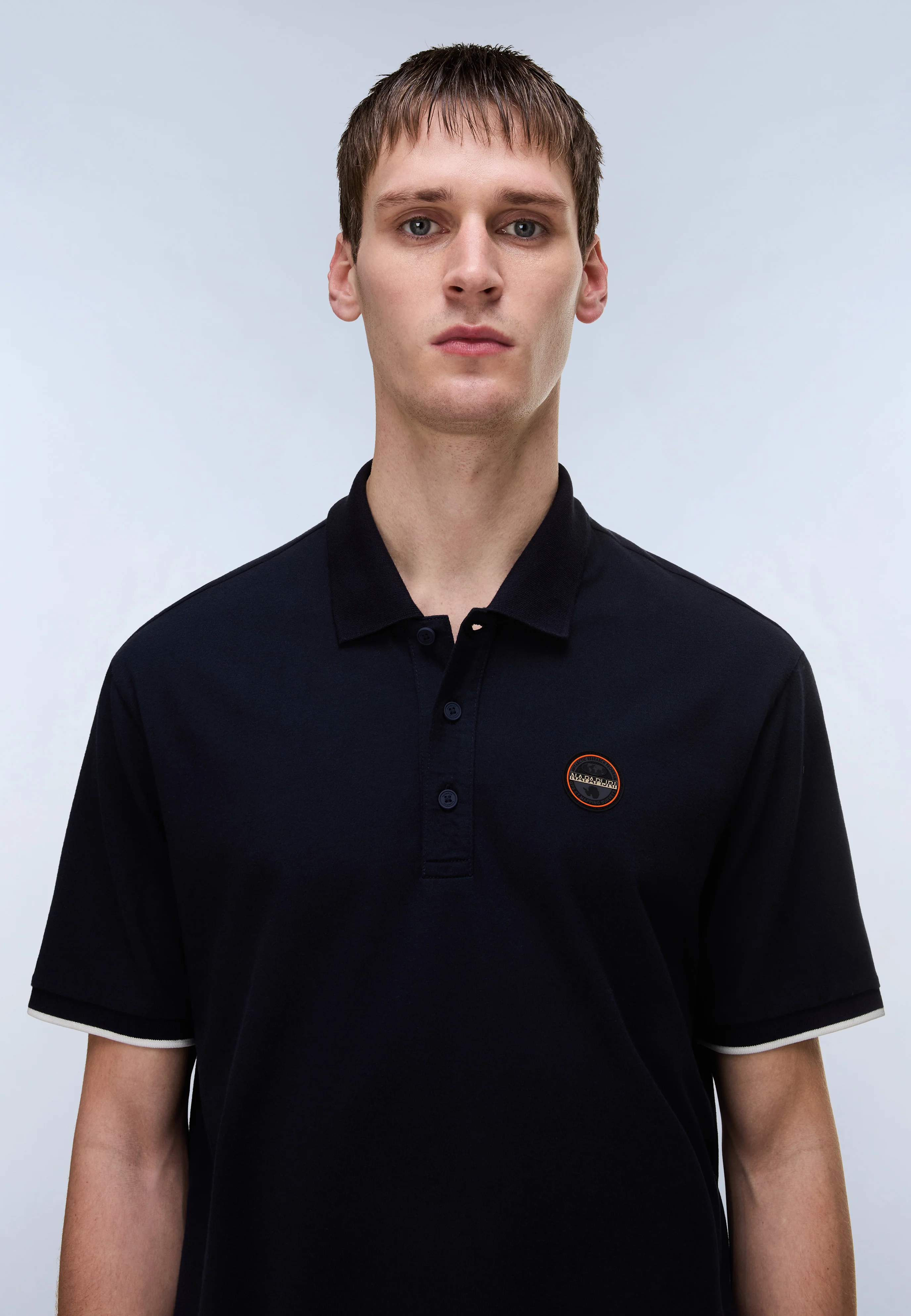 Badge Short Sleeve Polo - Image 2