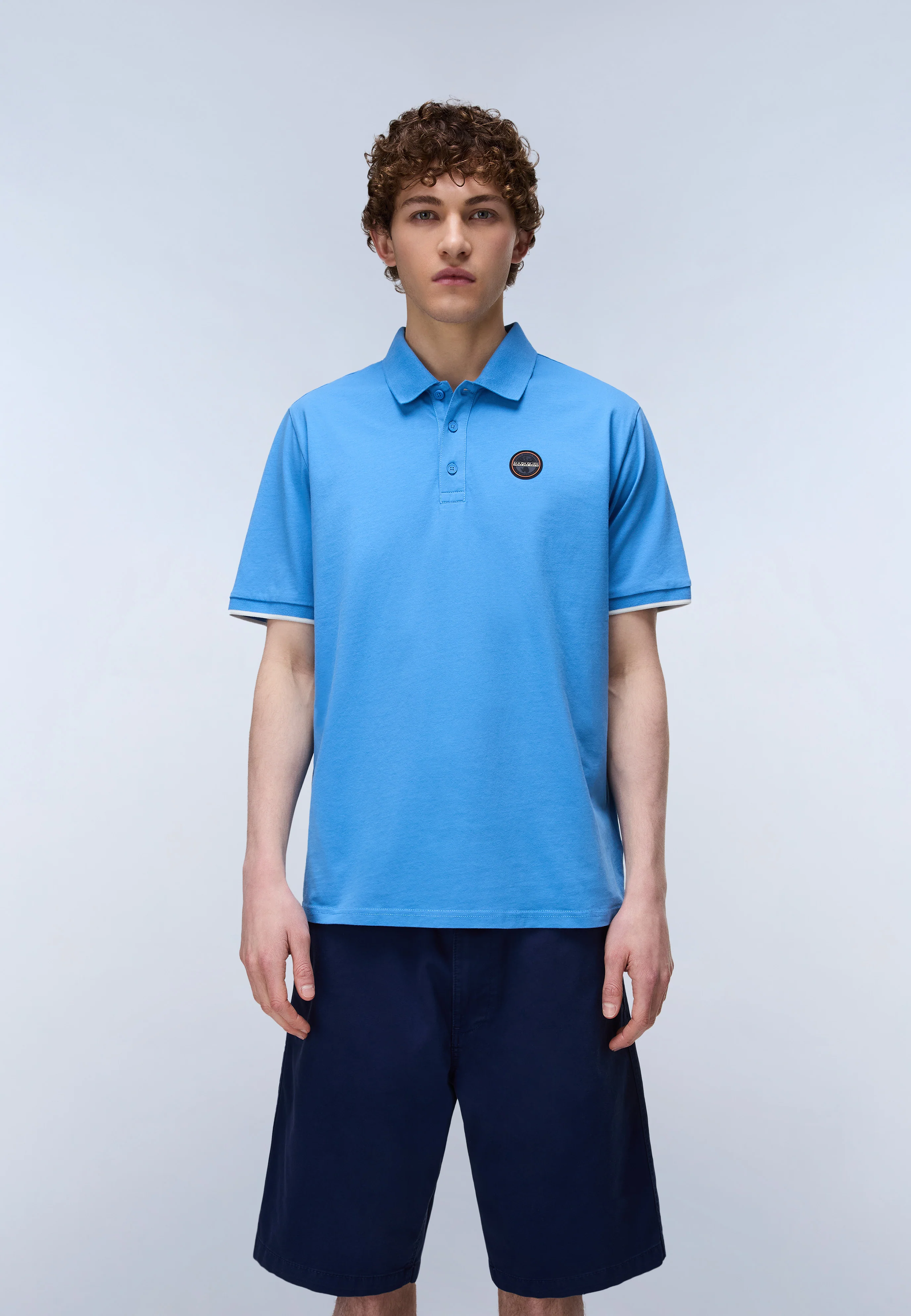 Badge Short Sleeve Polo - Image 3