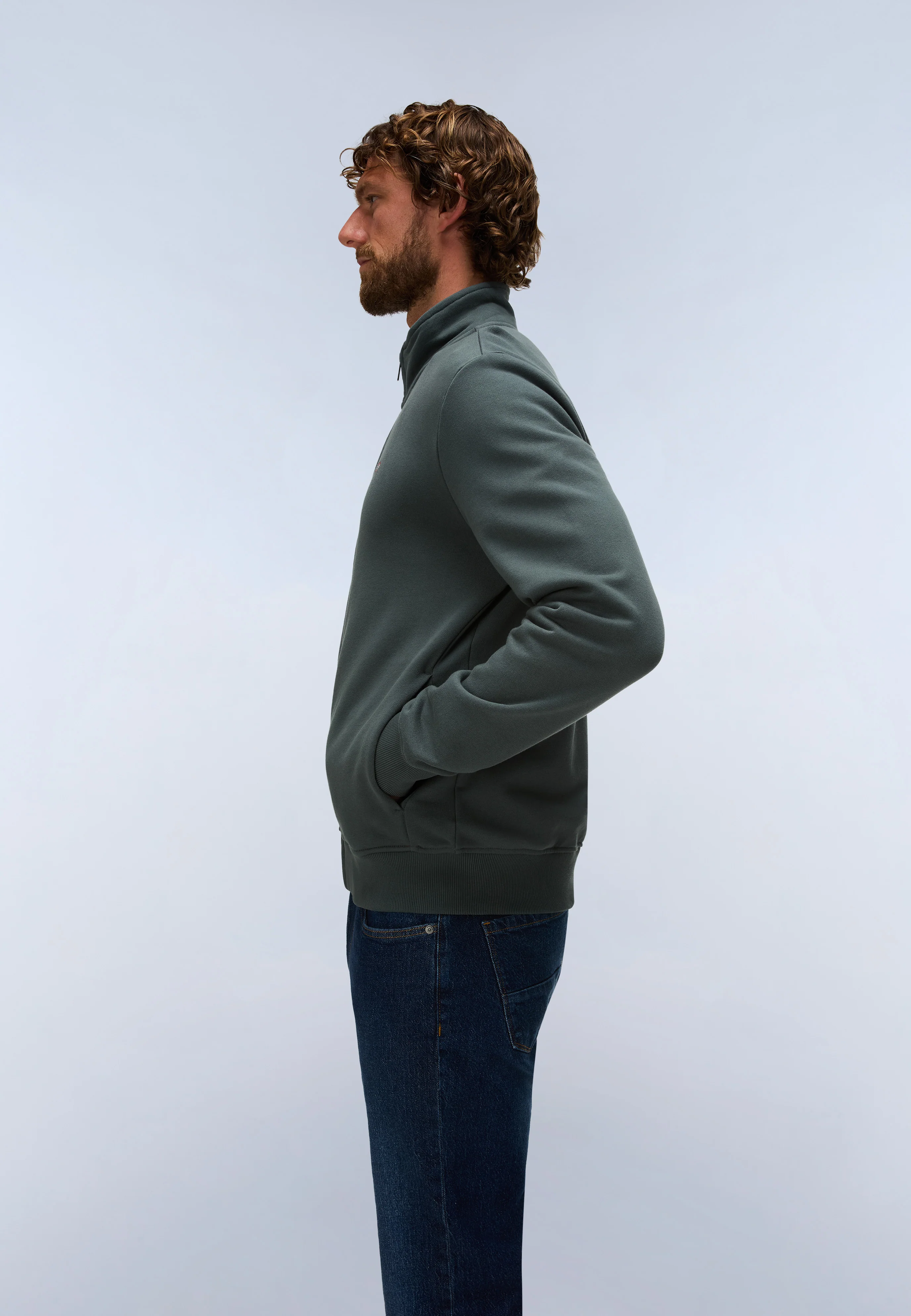 Balis French Terry Full-Zip Sweatshirt - Image 3