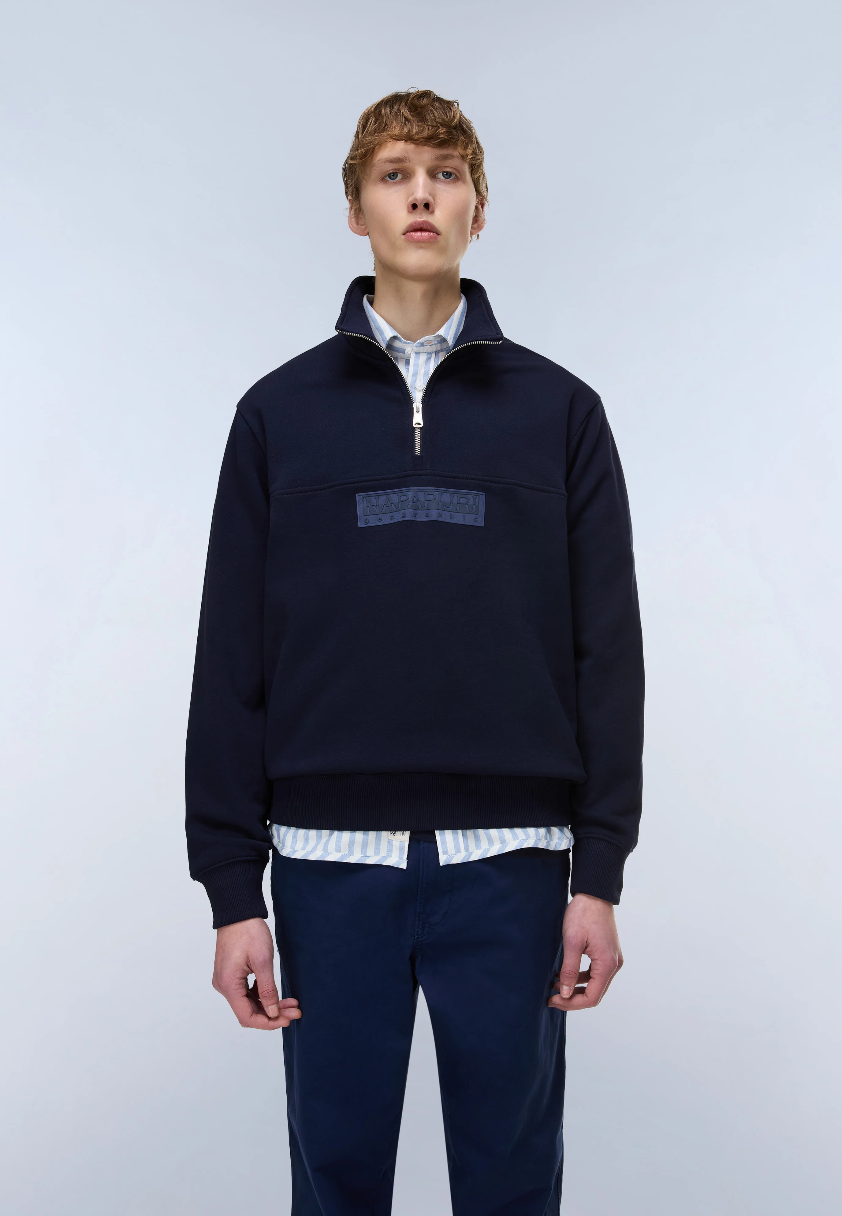 Box Logo French Terry Sweatshirt - Image 3