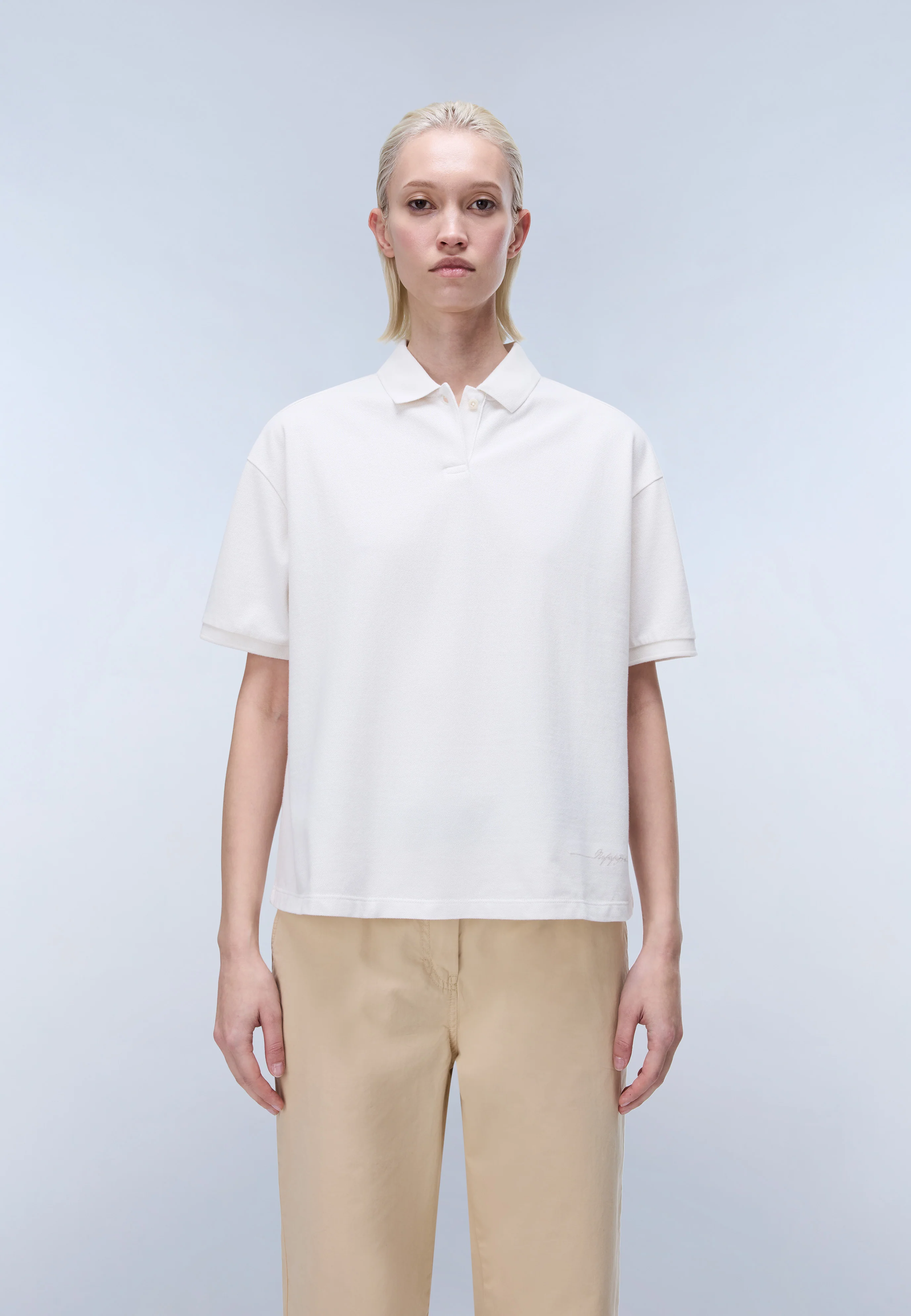 Brilho Piqué Short Sleeve Polo - Image 3