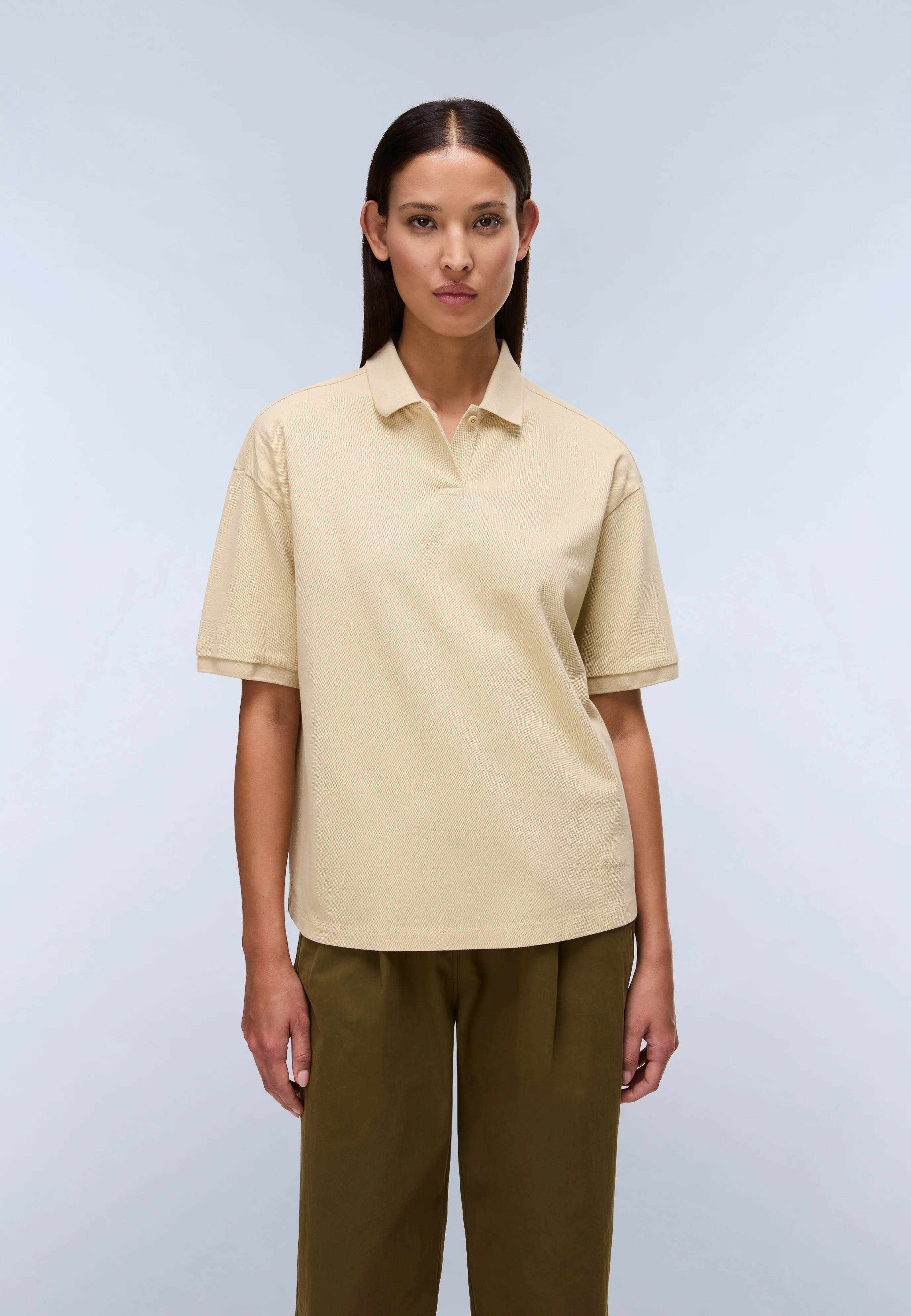 Brilho Piqué Short Sleeve Polo - Image 3