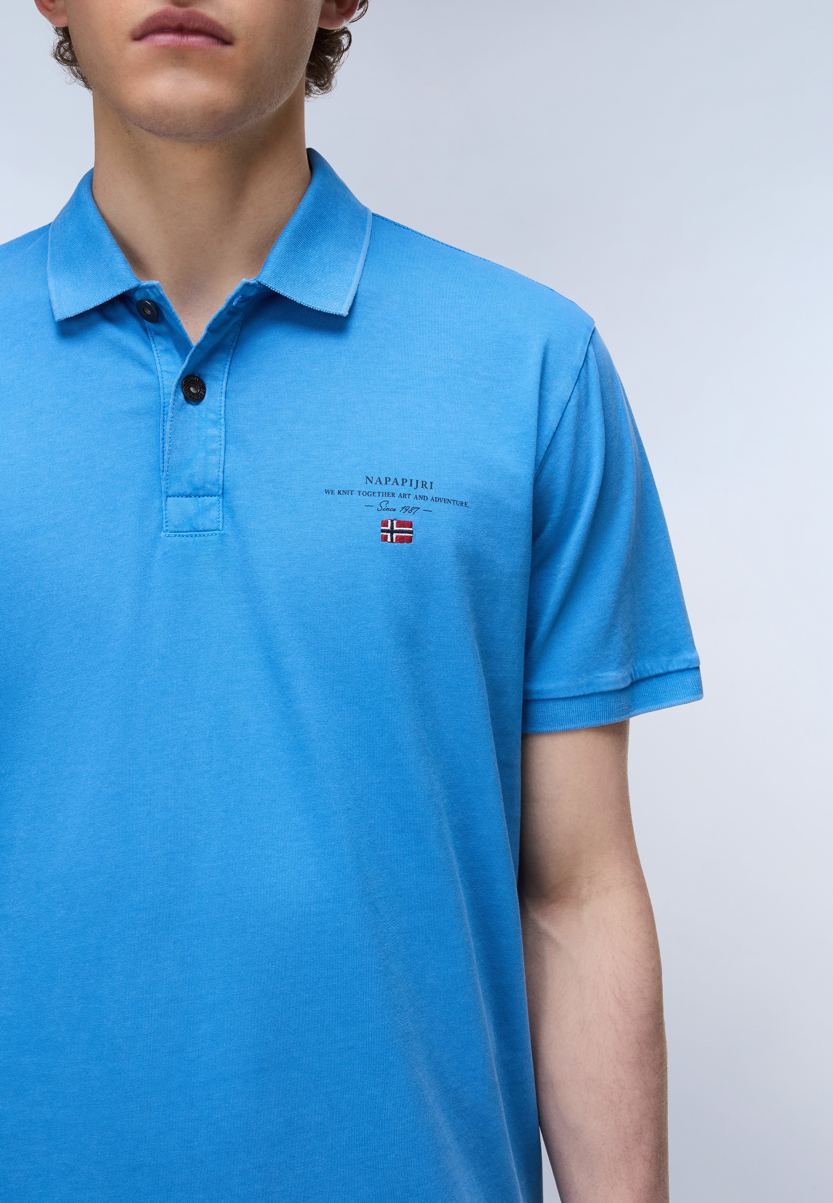 Elbas Short Sleeve Jersey Polo Shirt - Image 4