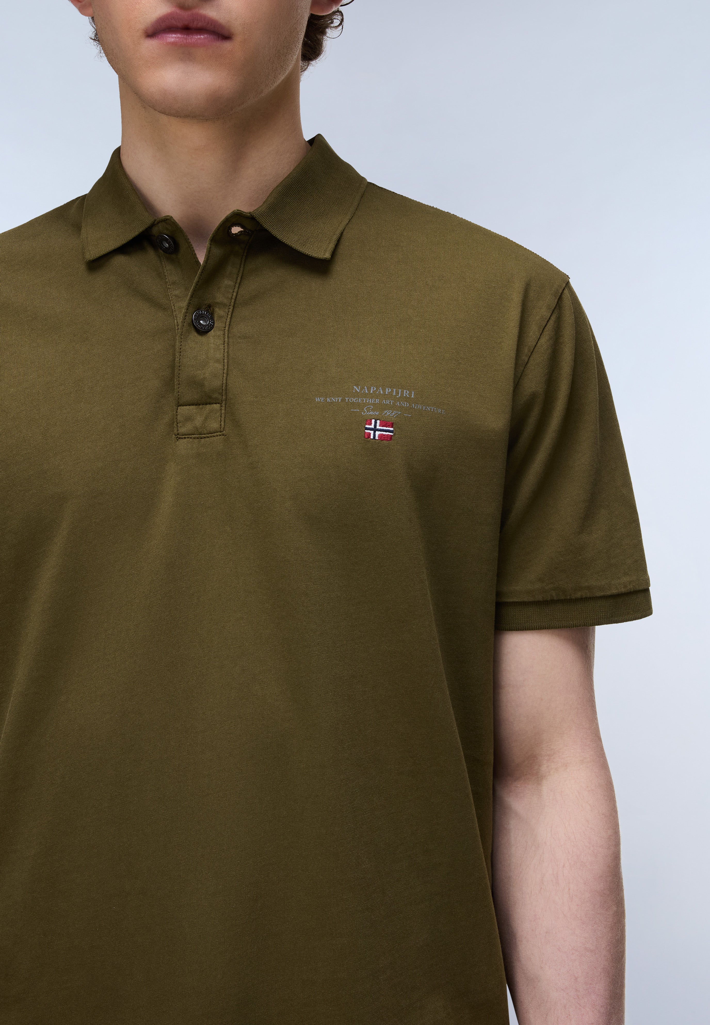 Elbas Short Sleeve Jersey Polo Shirt - Image 4