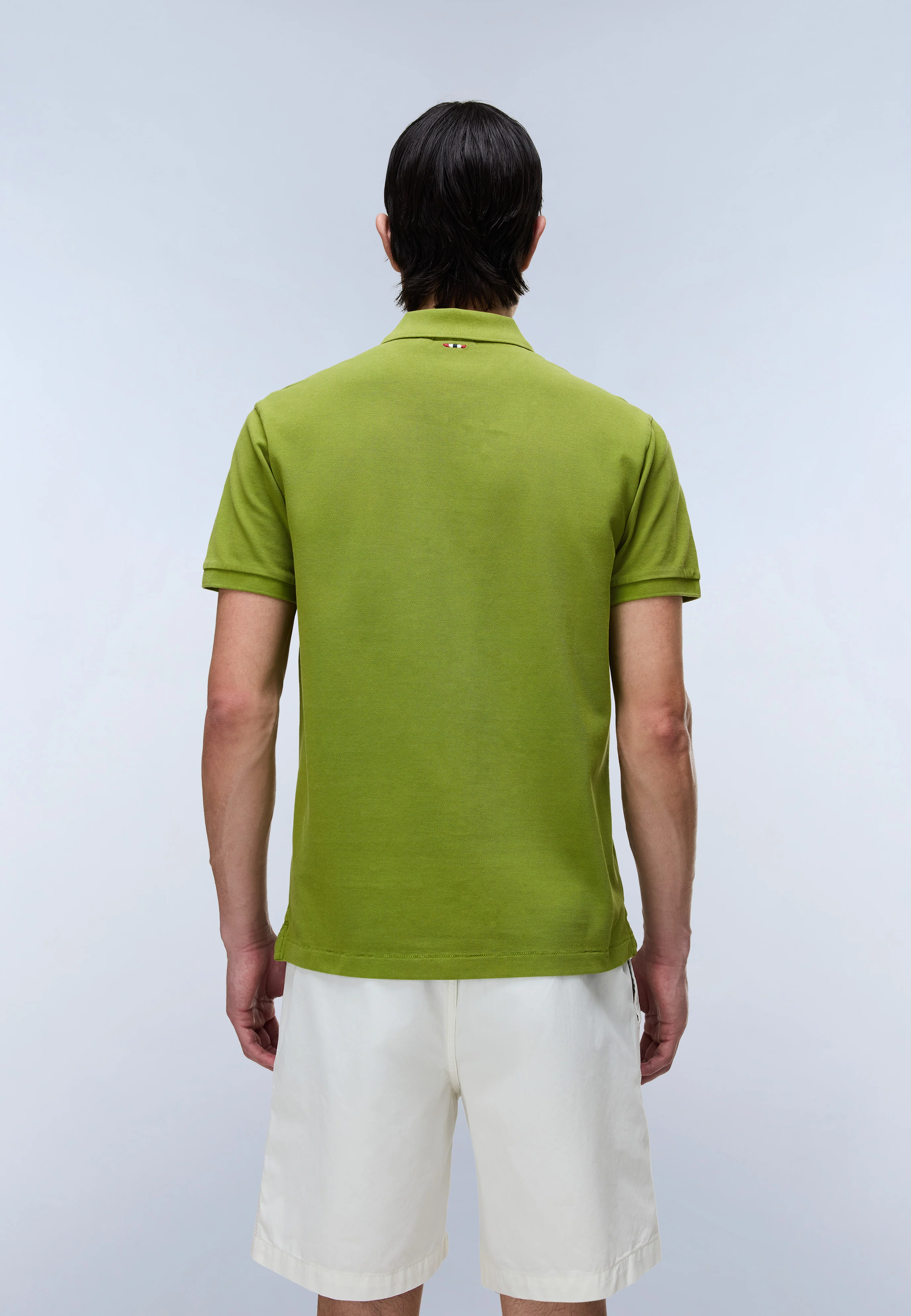 Elbas Short Sleeve Pique Polo Shirt - Image 3