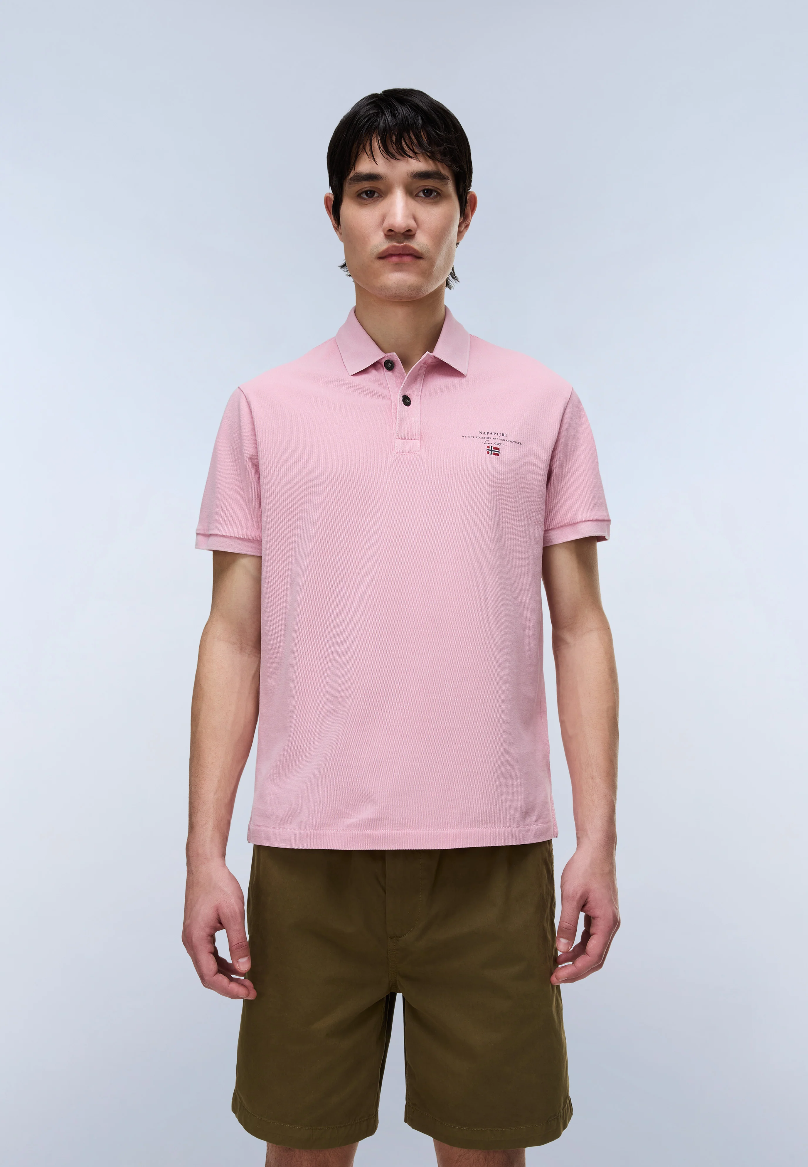 Elbas Short Sleeve Pique Polo Shirt - Image 2