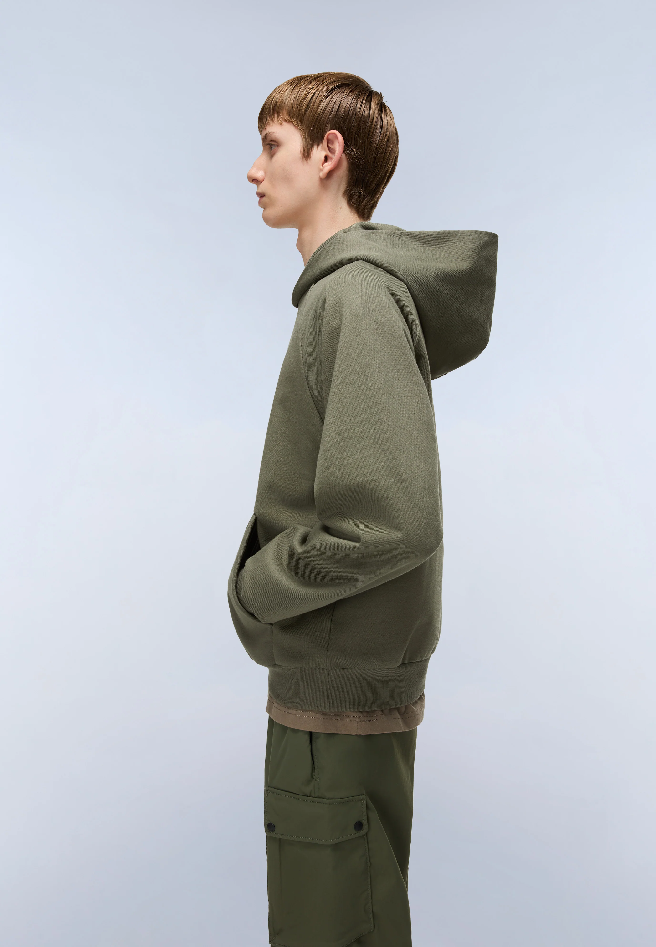 Elevated Logo French Terry Hoodie - Image 5
