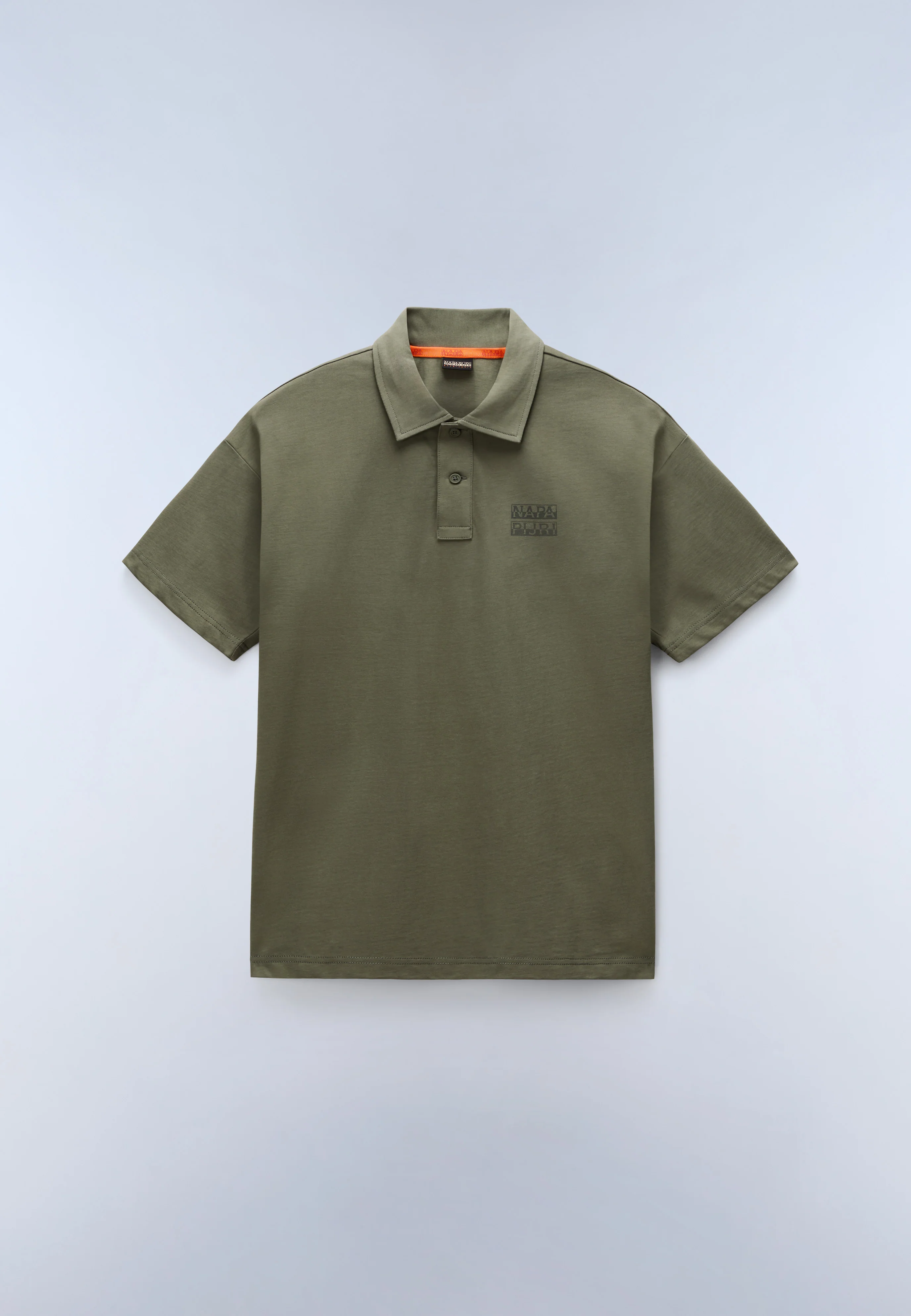 Elevated Logo Jersey Short Sleeve Polo Shirt