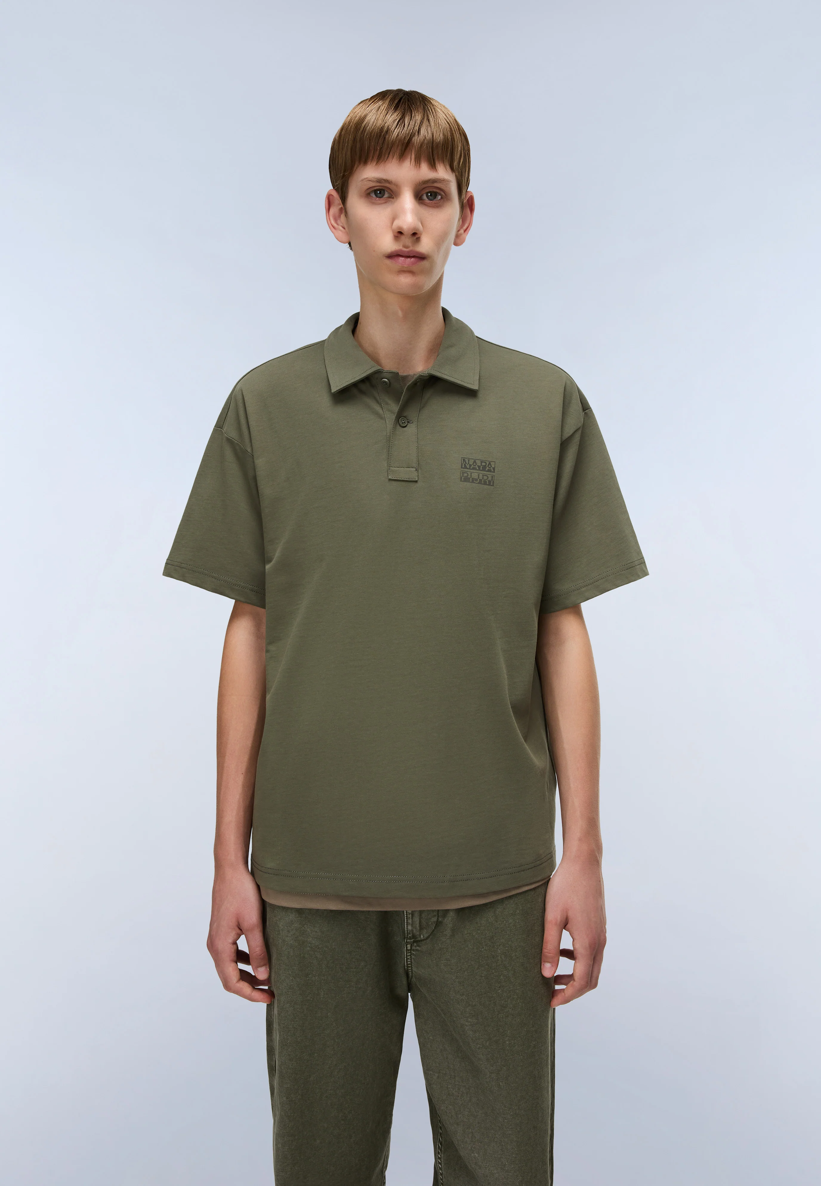 Elevated Logo Jersey Short Sleeve Polo Shirt - Image 4