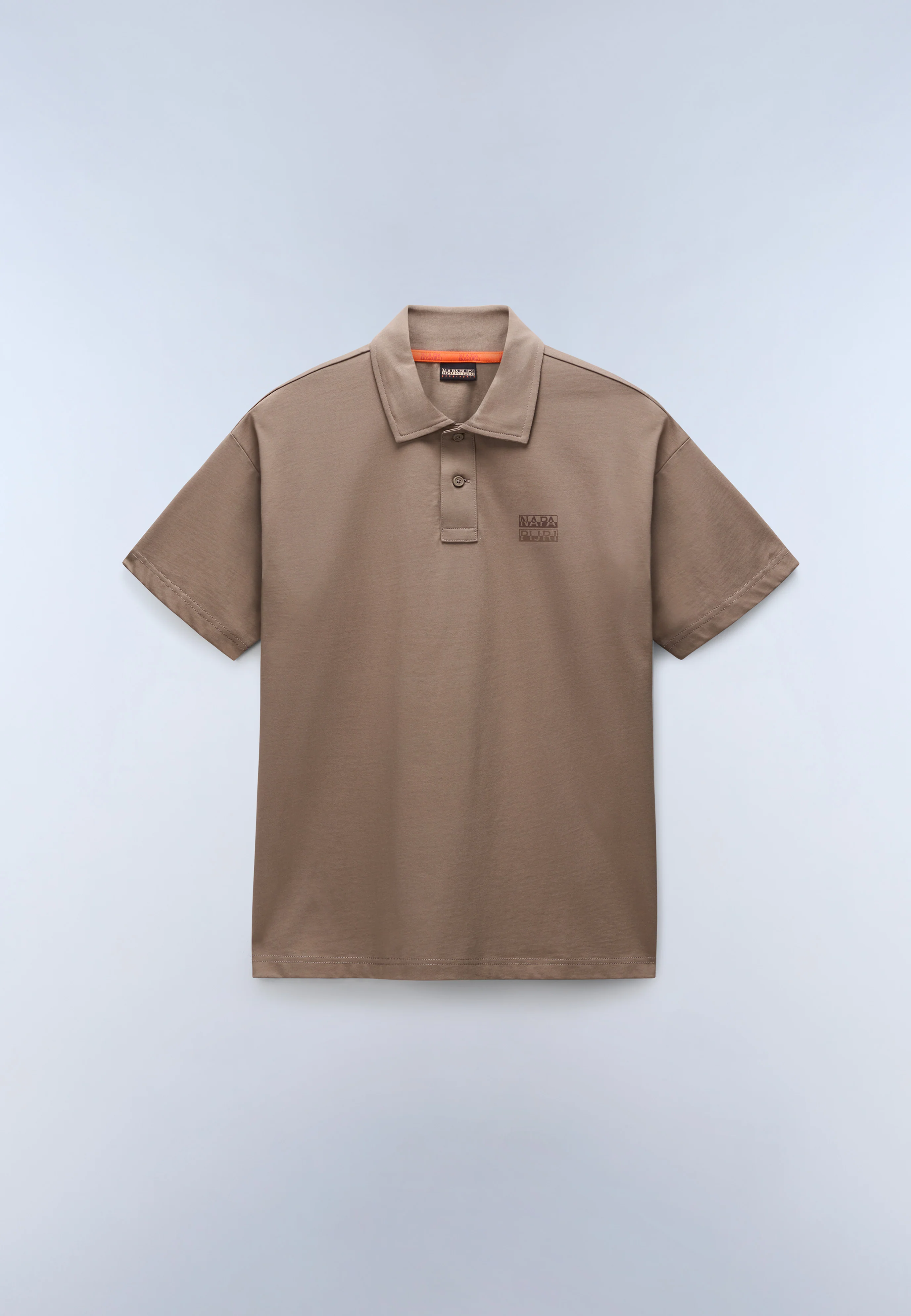 Elevated Logo Jersey Short Sleeve Polo Shirt