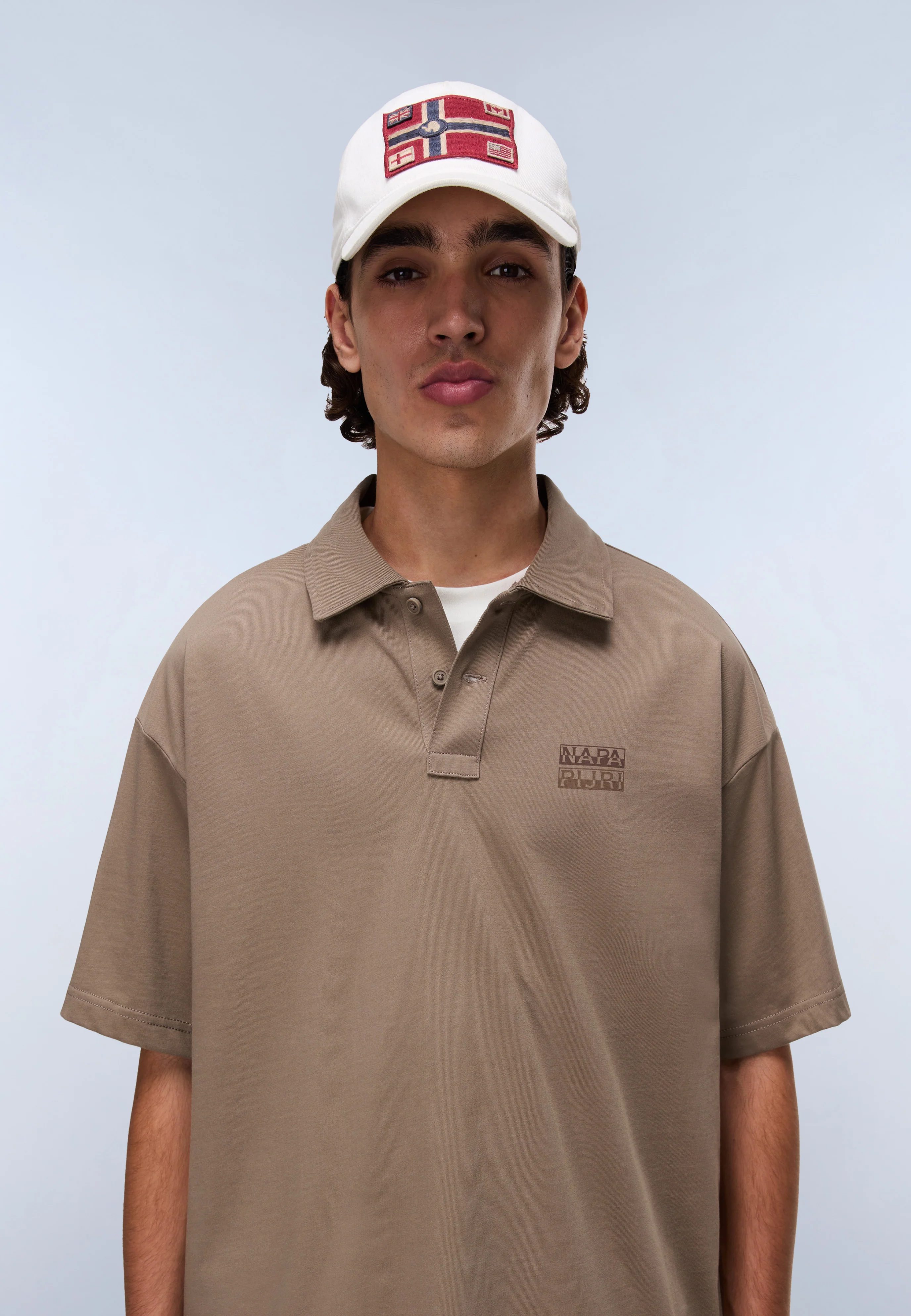 Elevated Logo Jersey Short Sleeve Polo Shirt - Image 2