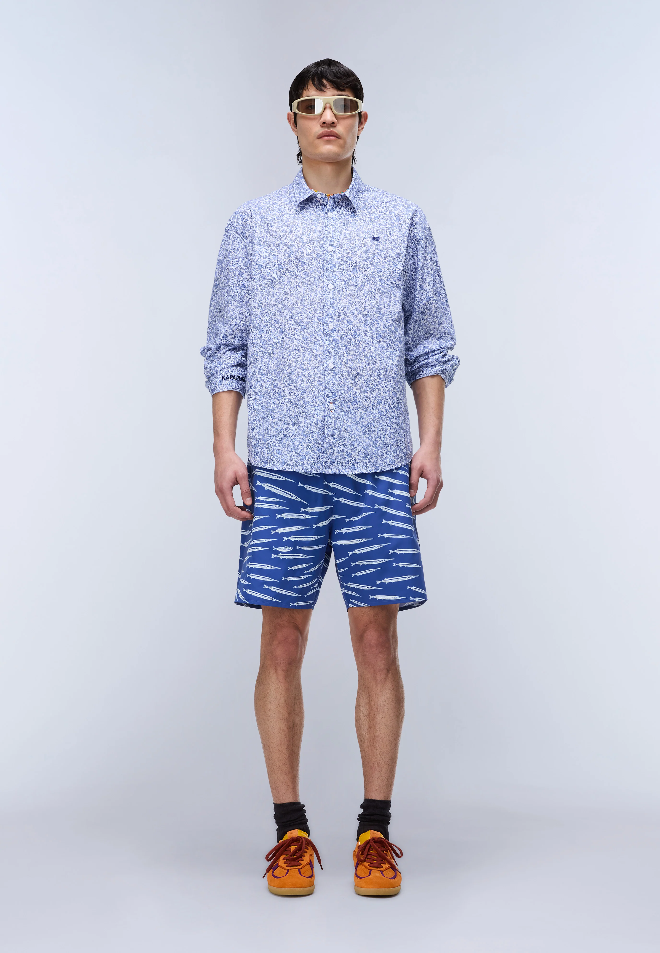Elior Long Sleeve Print Shirt - Image 3