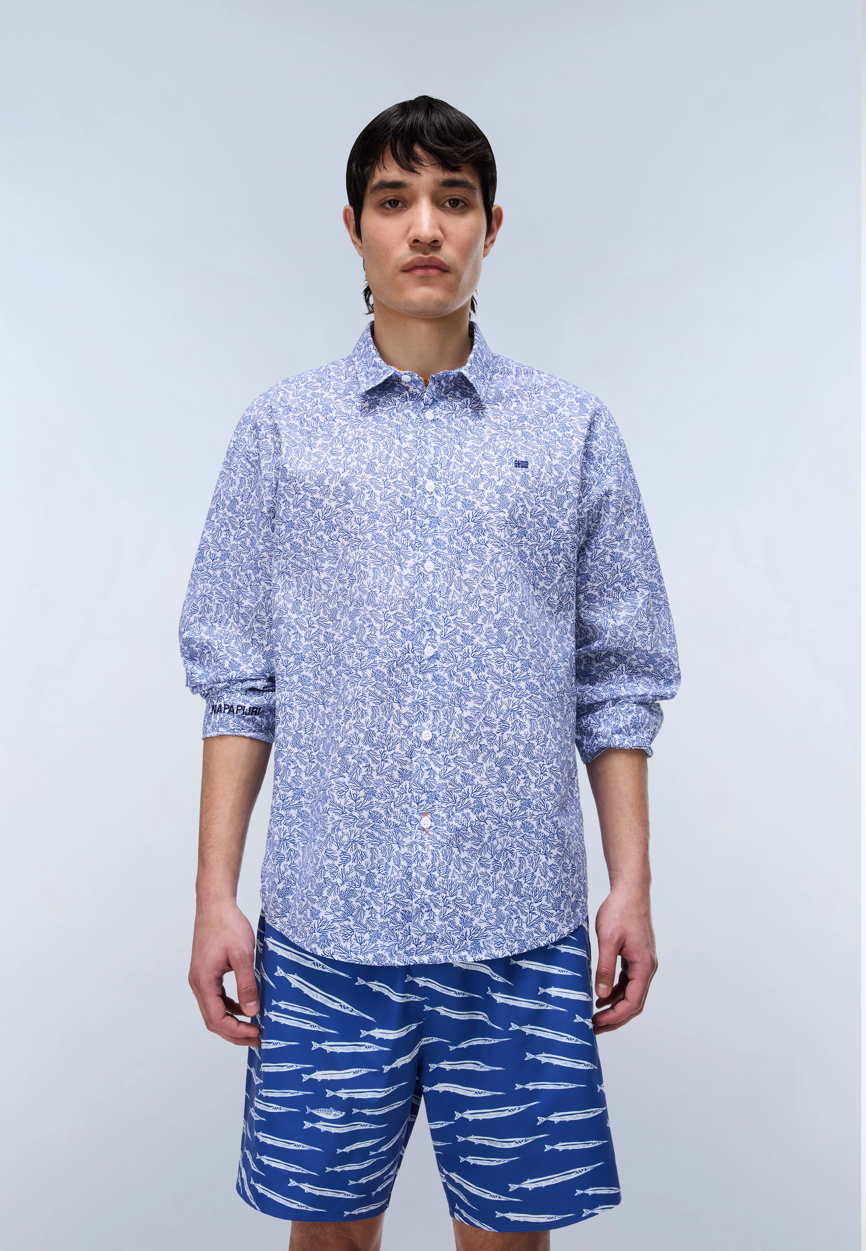 Elior Long Sleeve Print Shirt - Image 4
