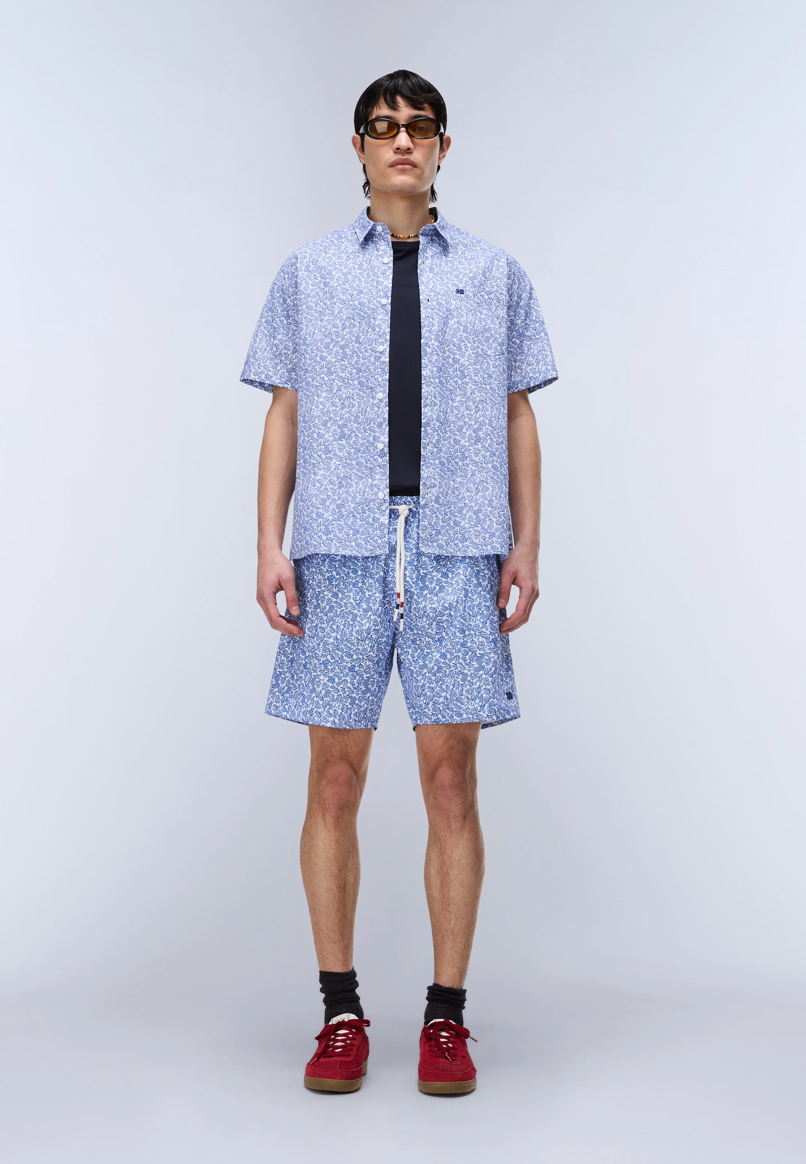 Elior Print Short Sleeve Shirt - Image 3