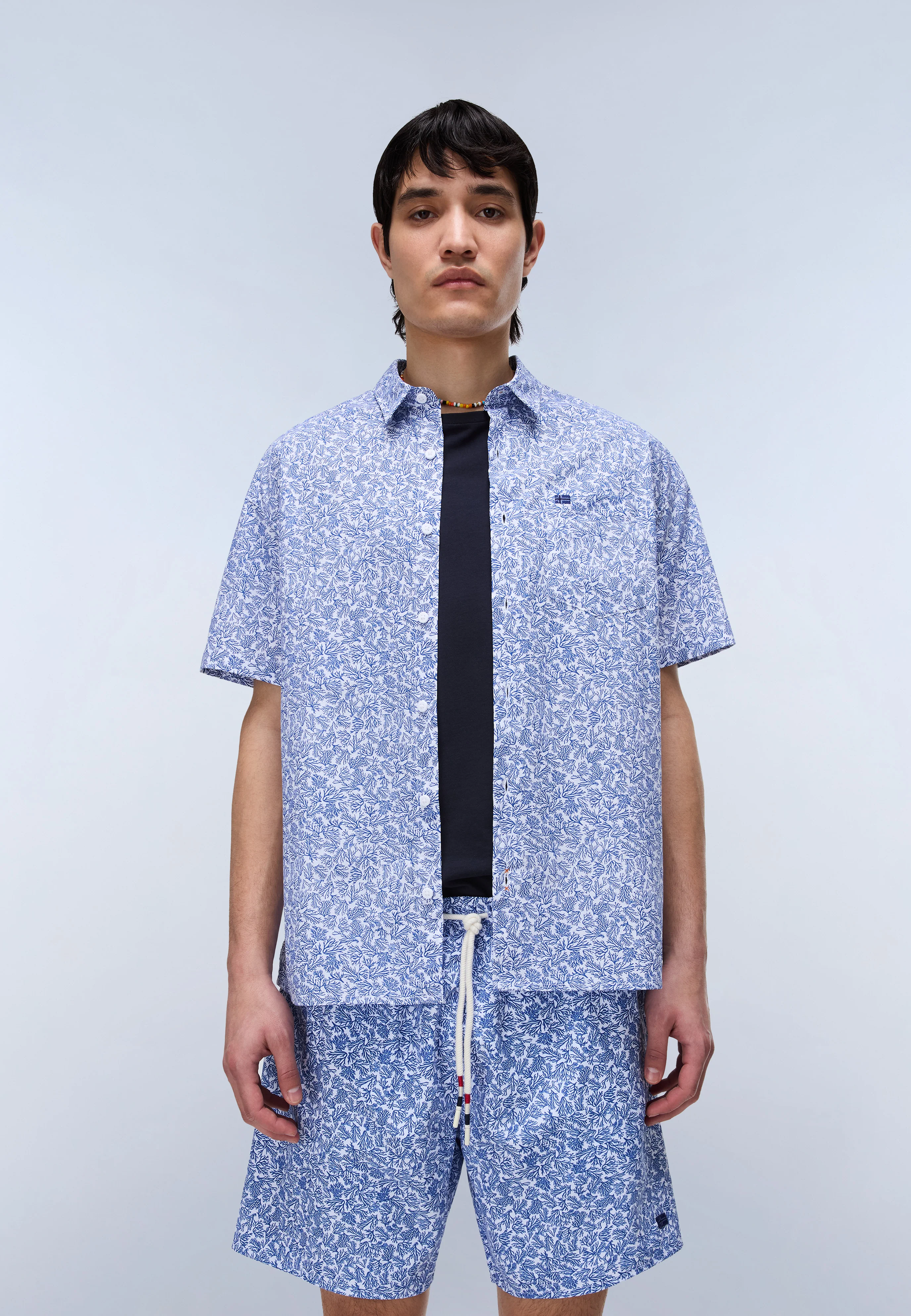 Elior Print Short Sleeve Shirt - Image 4