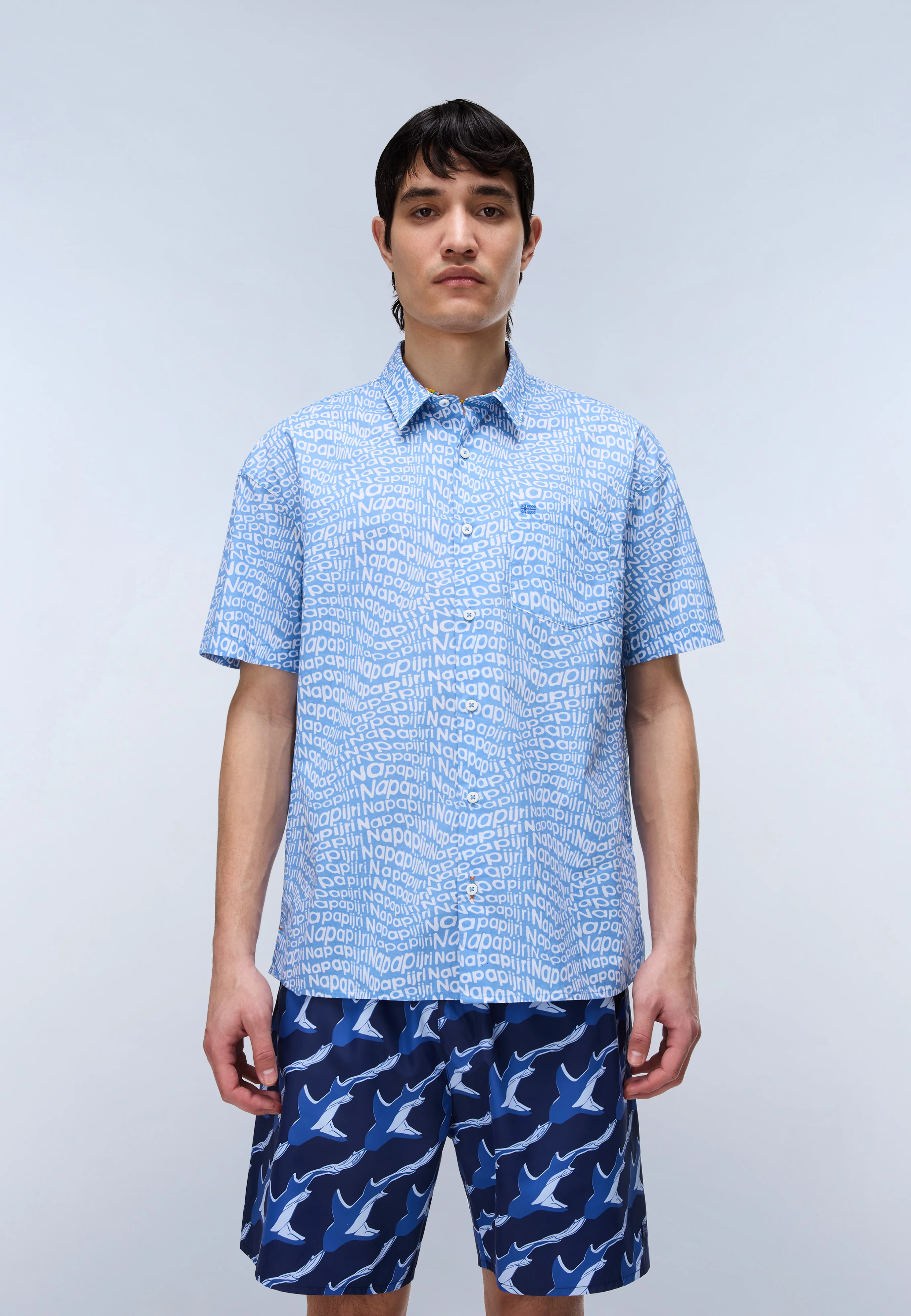 Elior Print Short Sleeve Shirt - Image 4