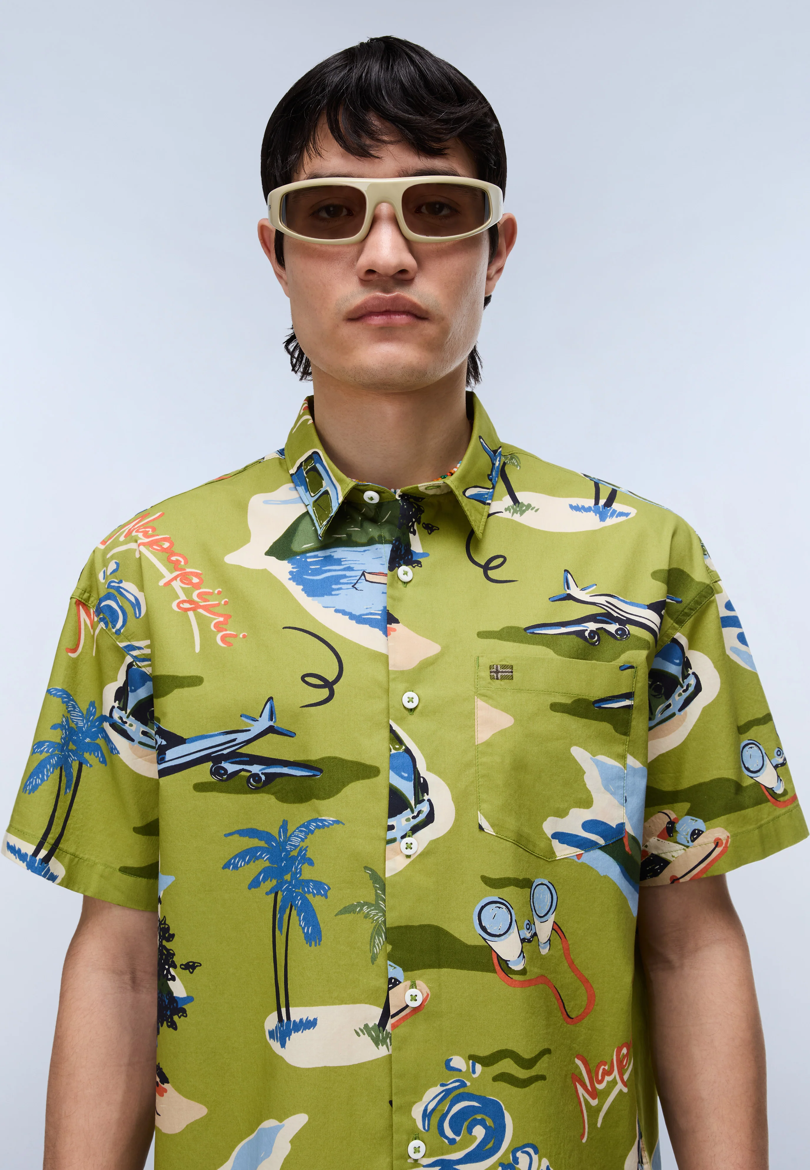 Elior Print Short Sleeve Shirt - Image 2