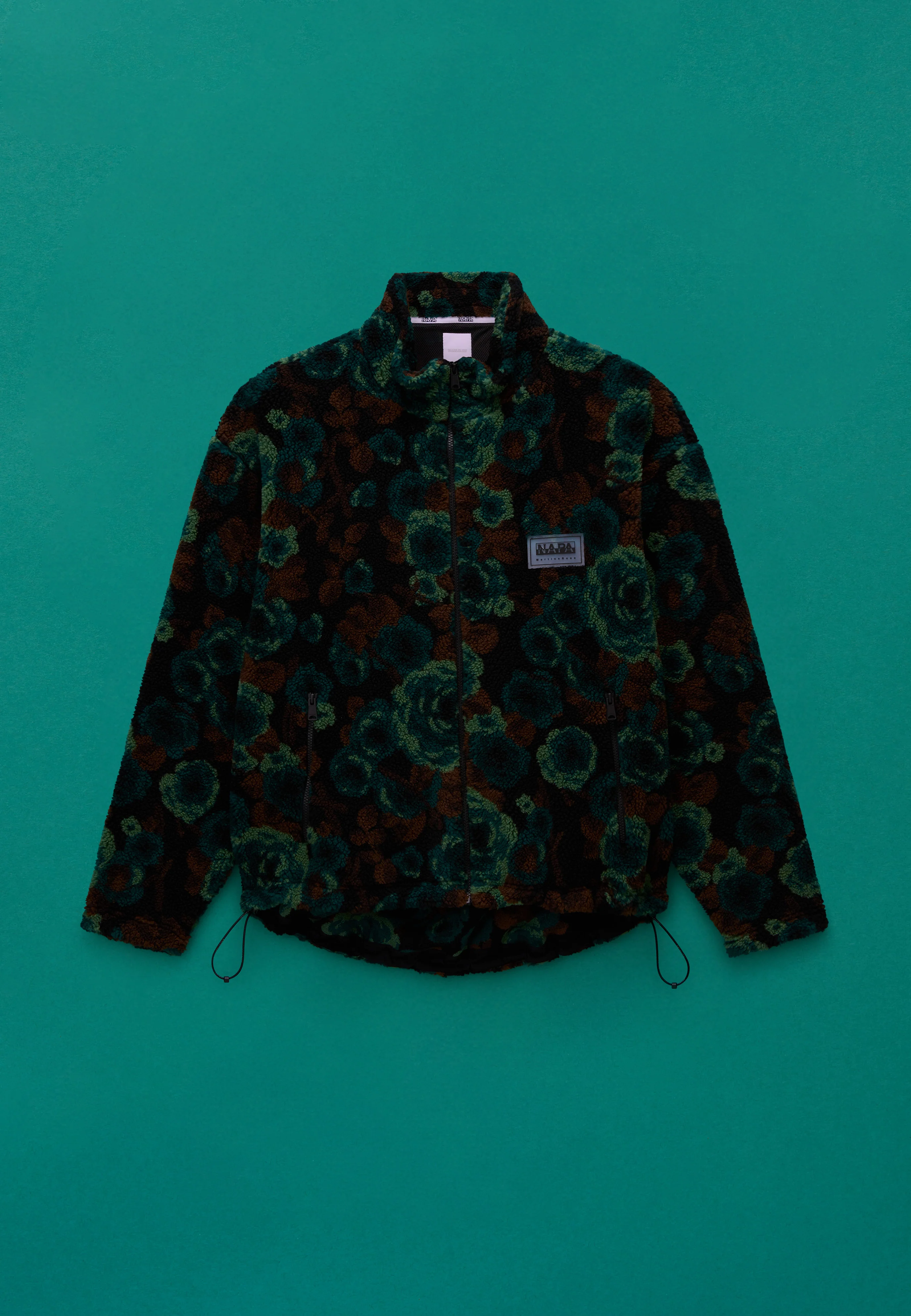 Emin Jacquard Full-Zip Fleece