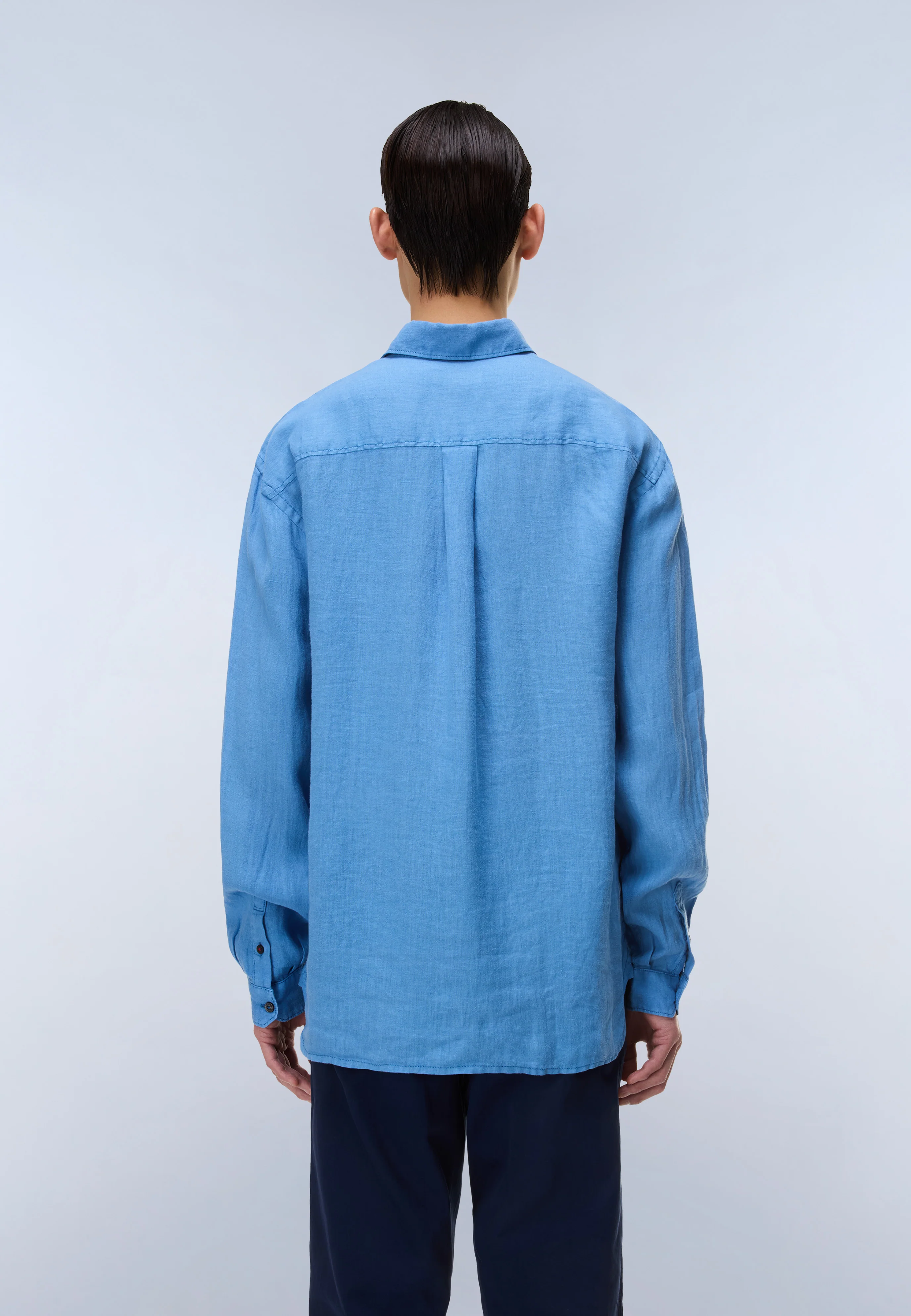 Linen Long Sleeve Shirt - Image 4