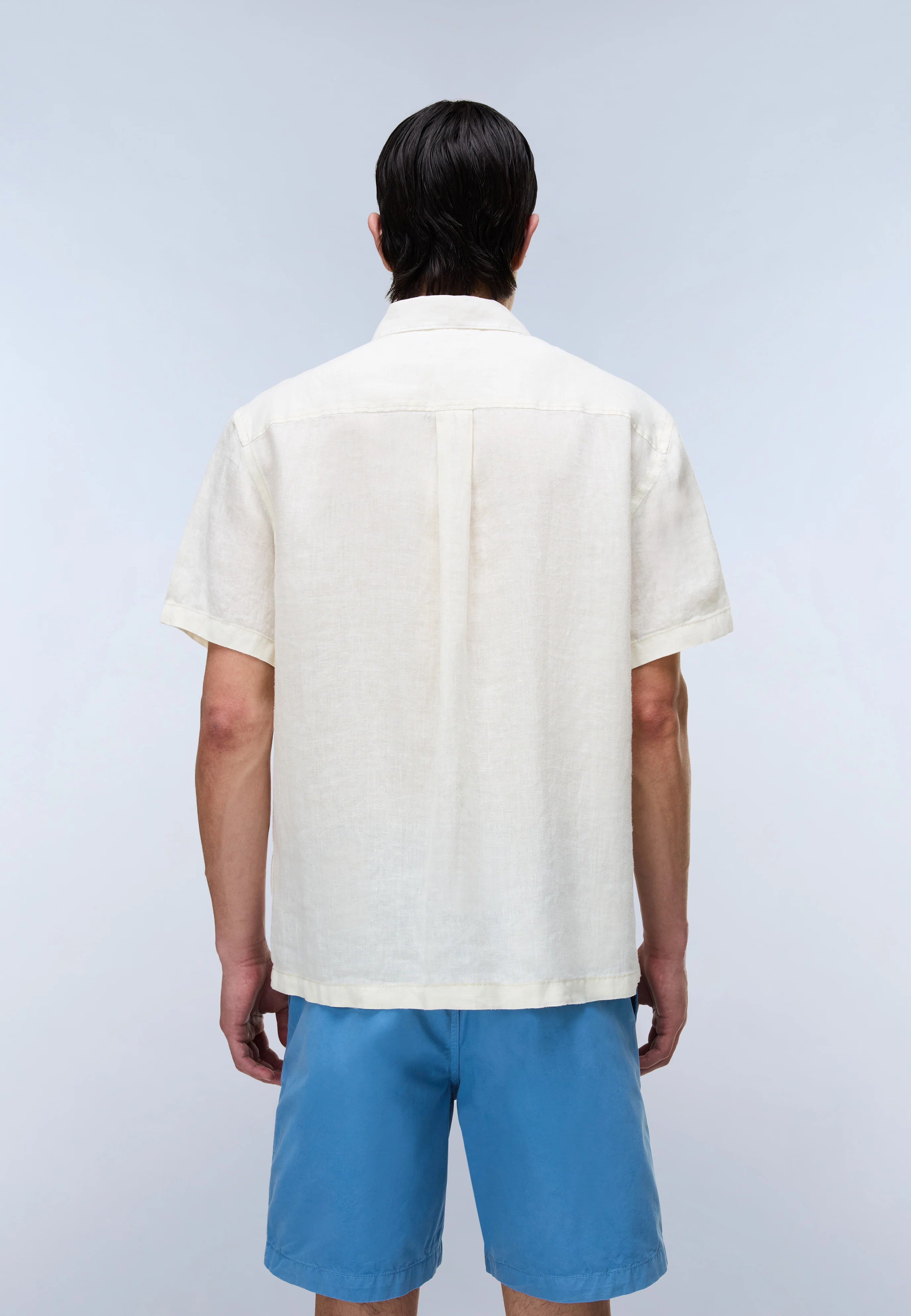 Linen Short Sleeve Shirt - Image 4
