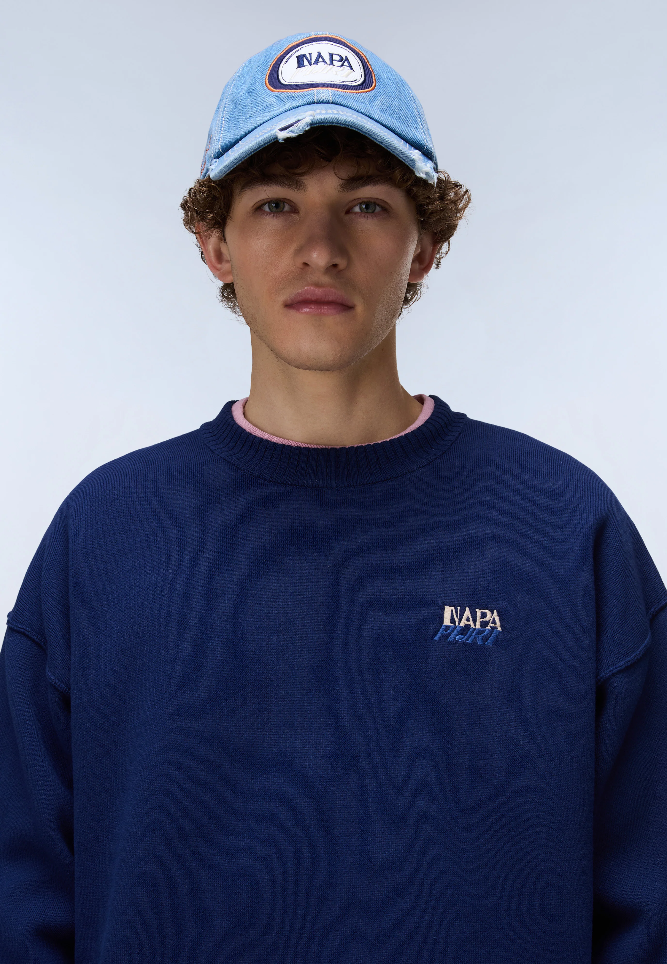 Optical Crew Neck Jumper - Image 2