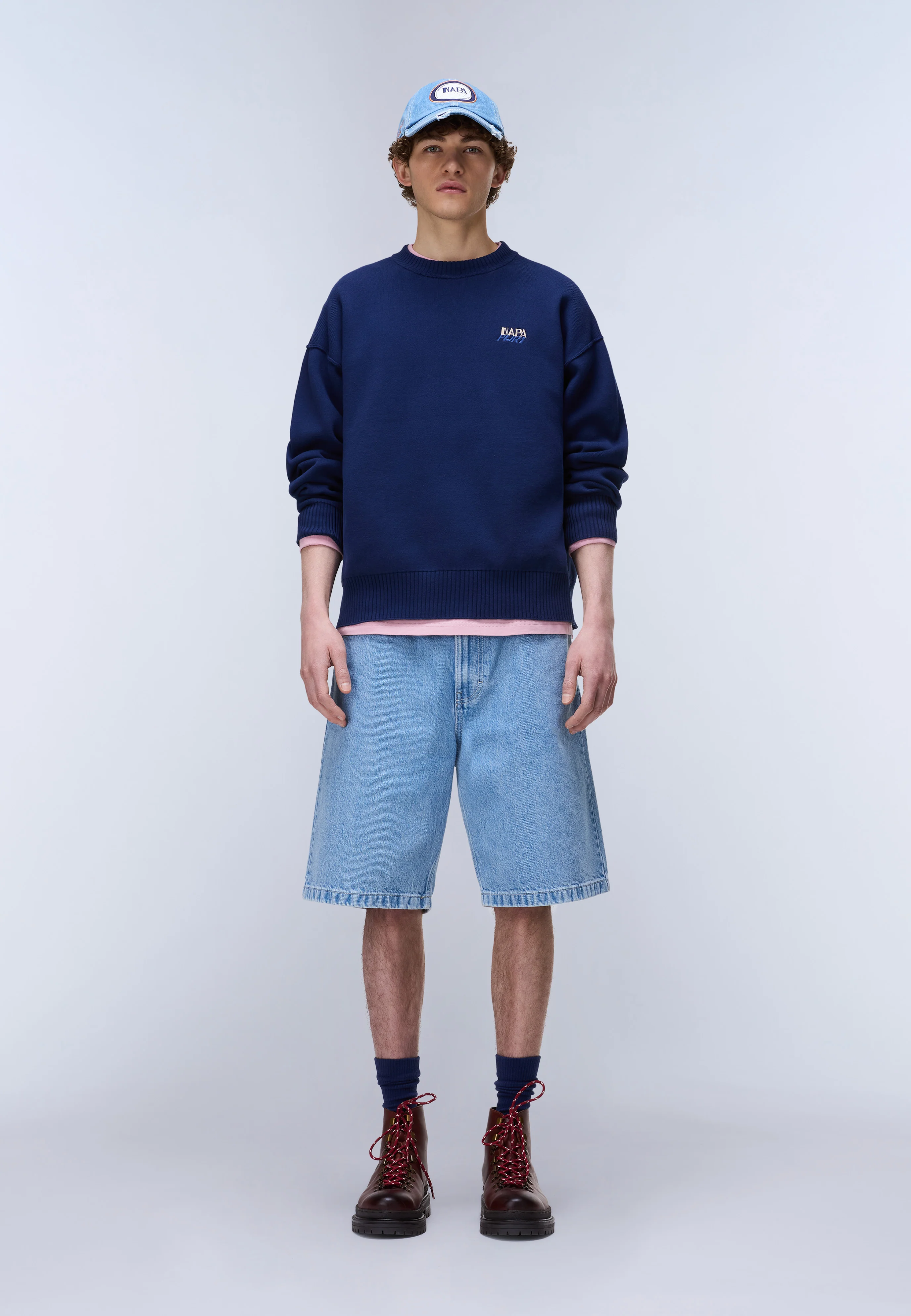 Optical Crew Neck Jumper - Image 3