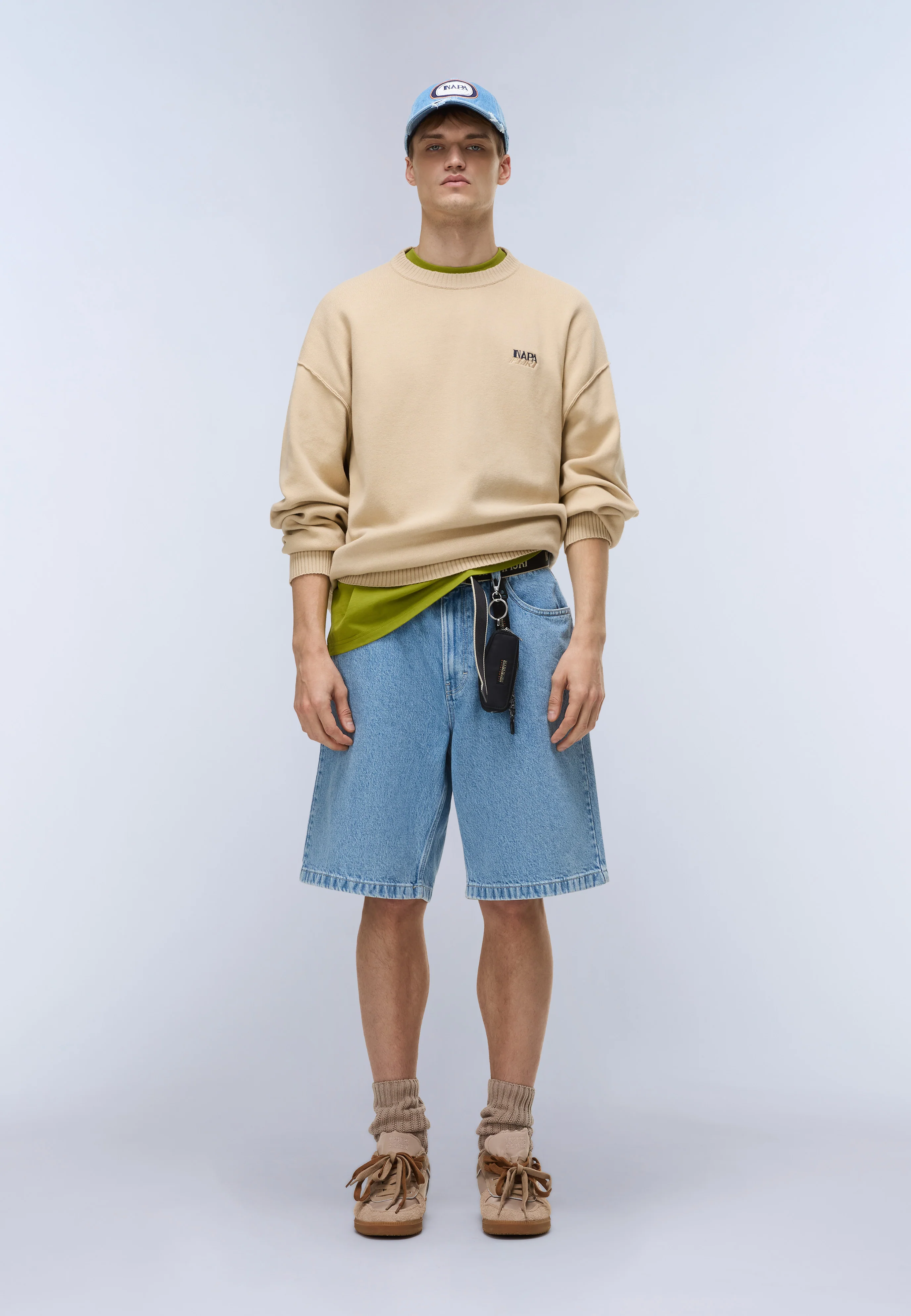 Optical Crew Neck Jumper - Image 3