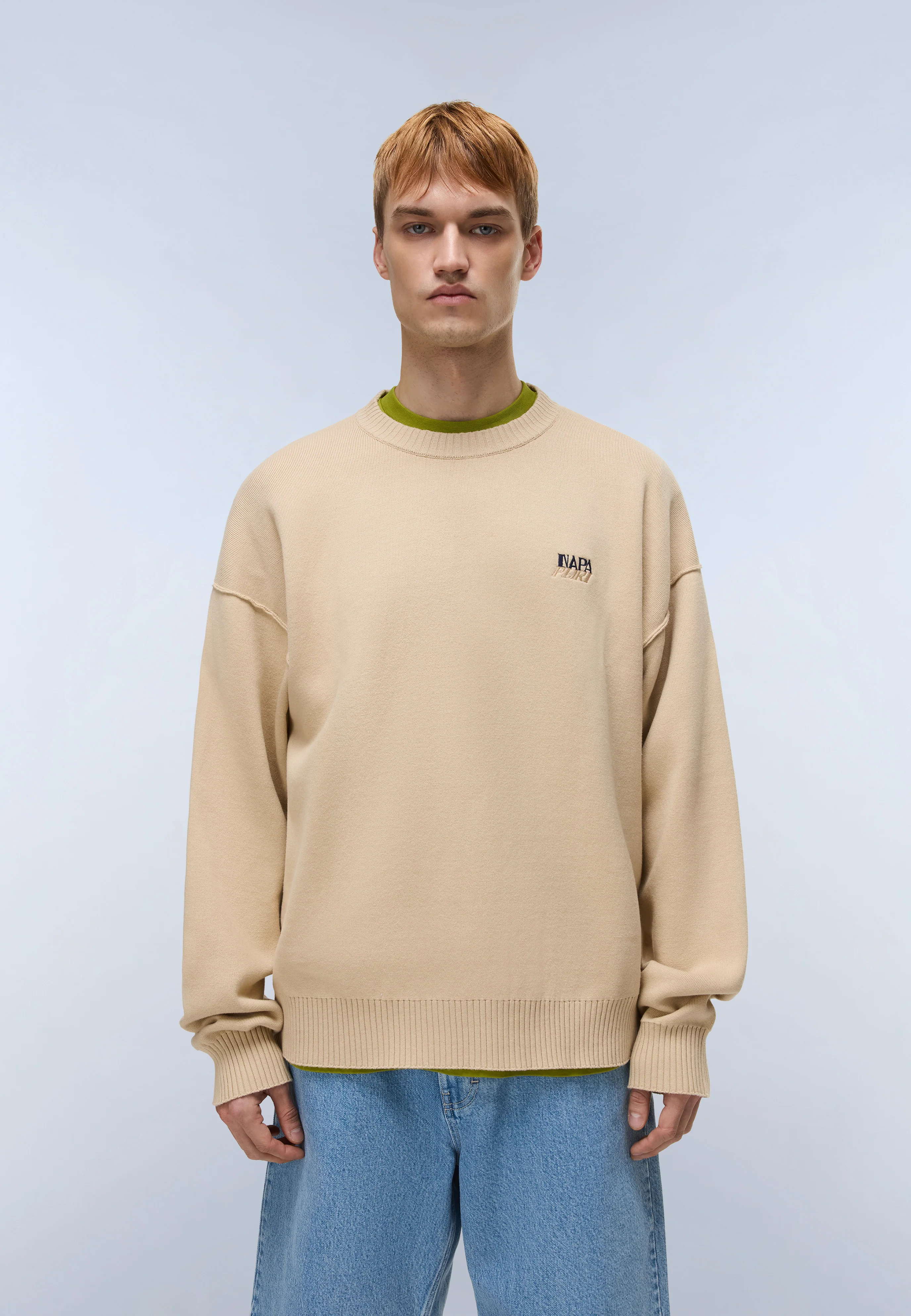 Optical Crew Neck Jumper - Image 4
