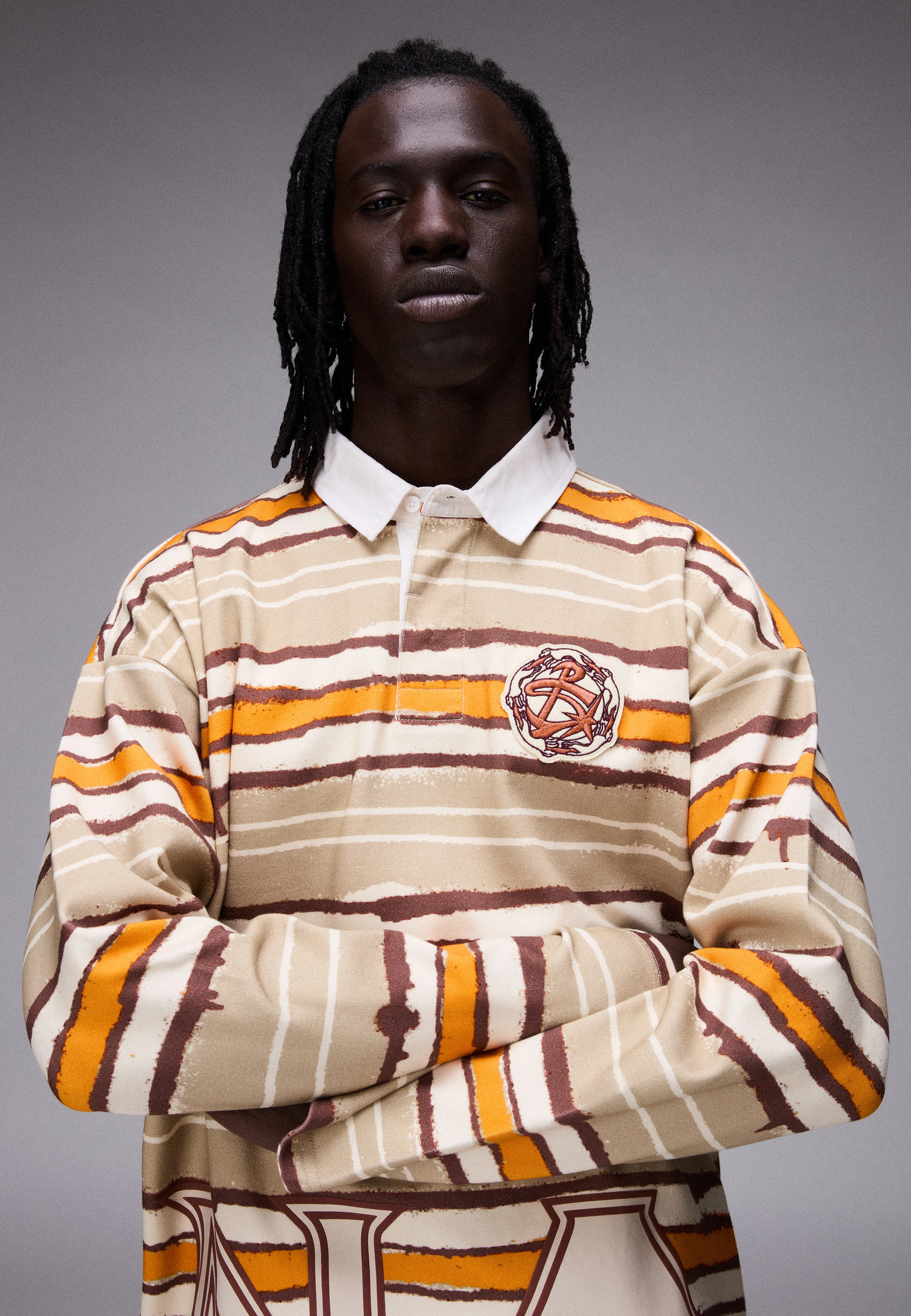 PDF Long Sleeve Polo - Image 2