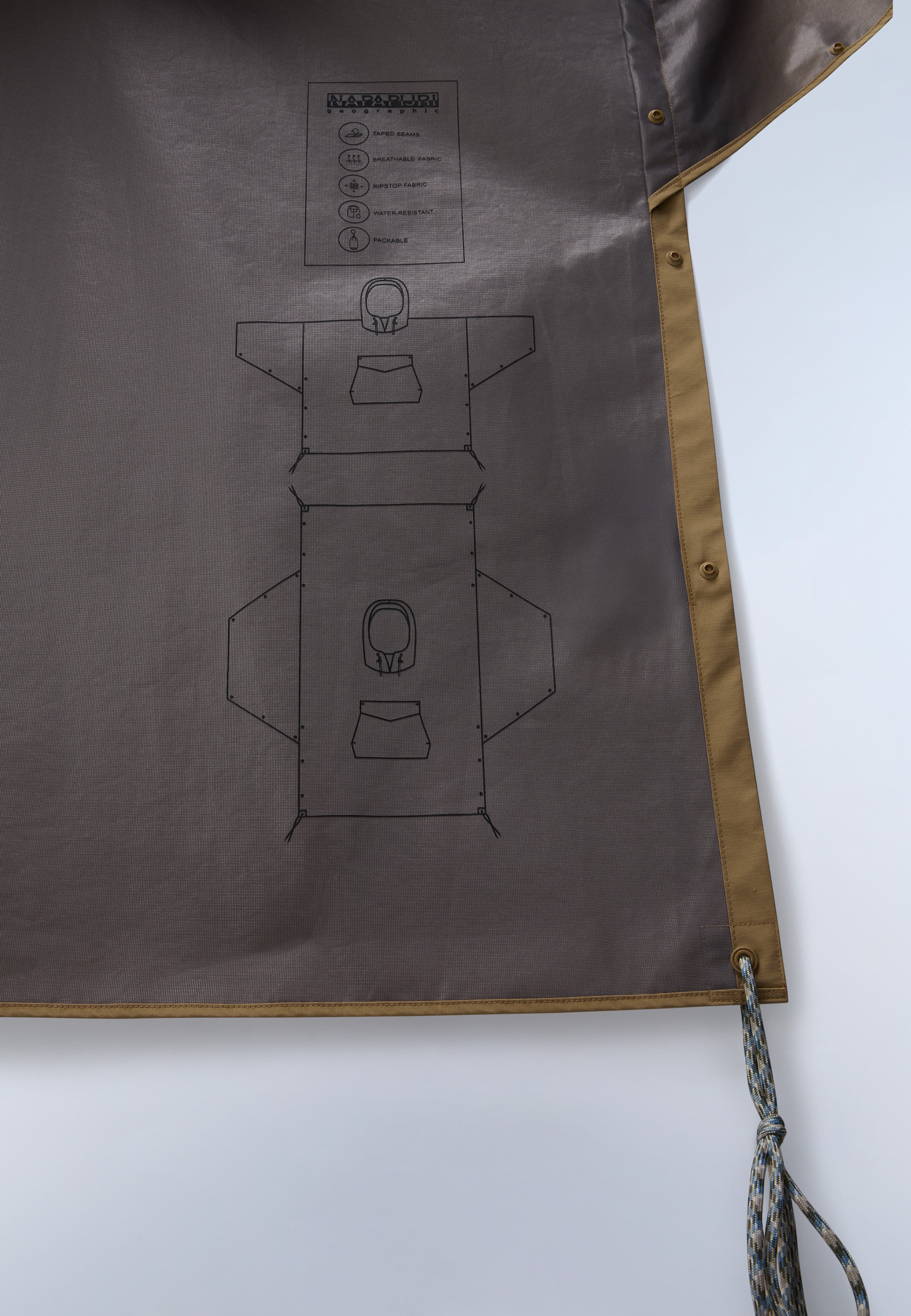 Raincape Anorak Jacket - Image 10