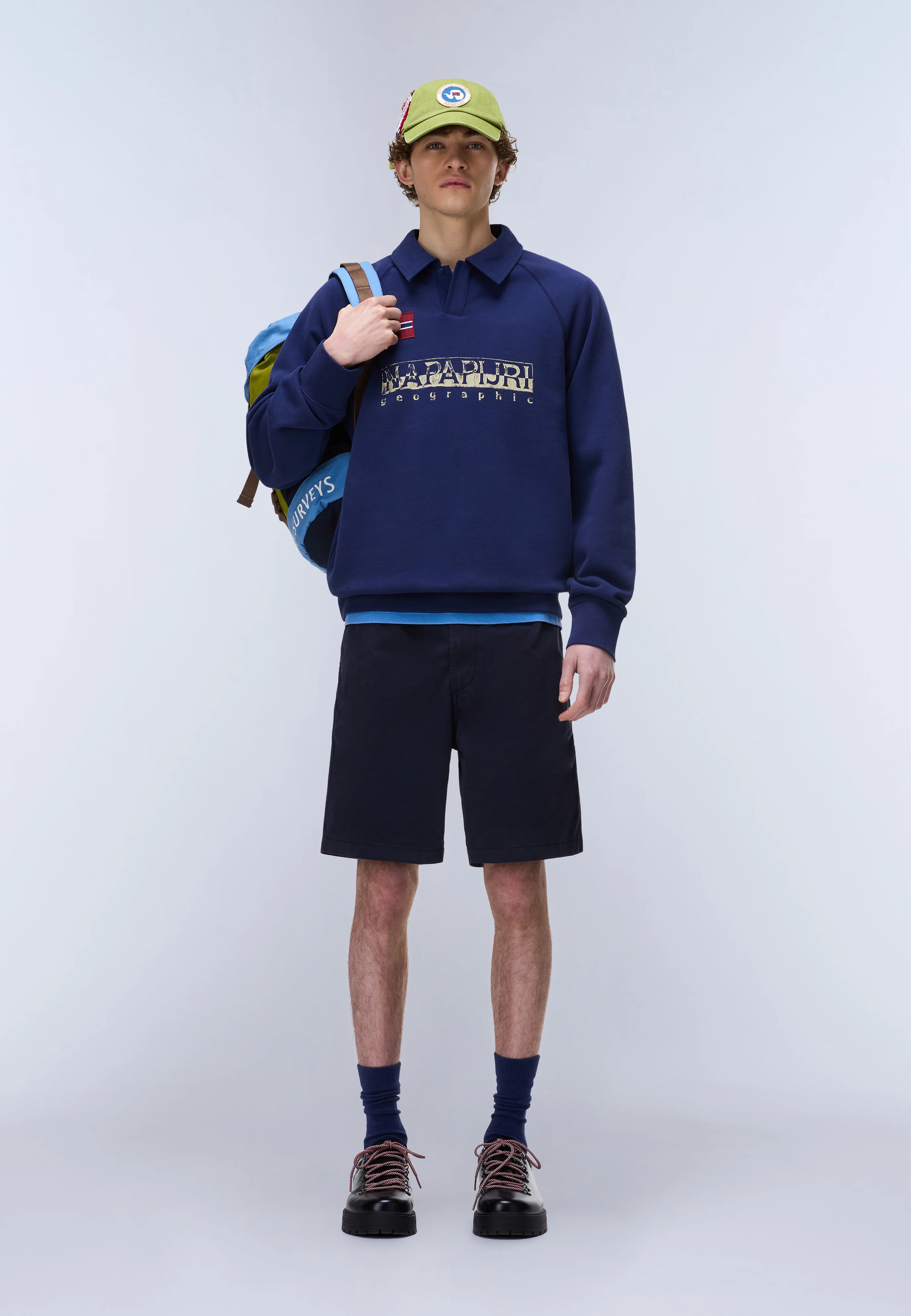 Reflect Polo French Terry Sweatshirt - Image 3