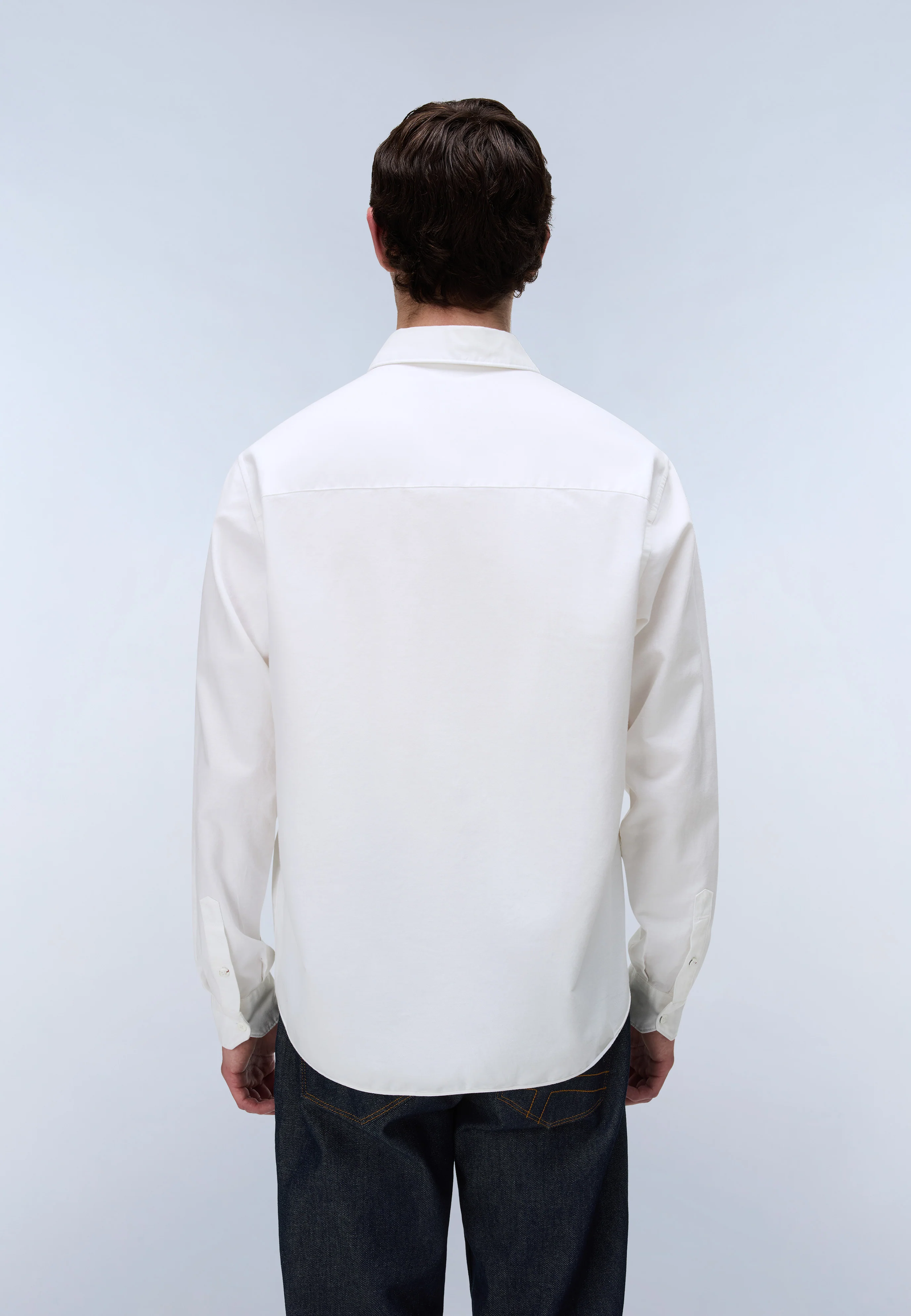Terra Long Sleeve Oxford Cotton Shirt - Image 5