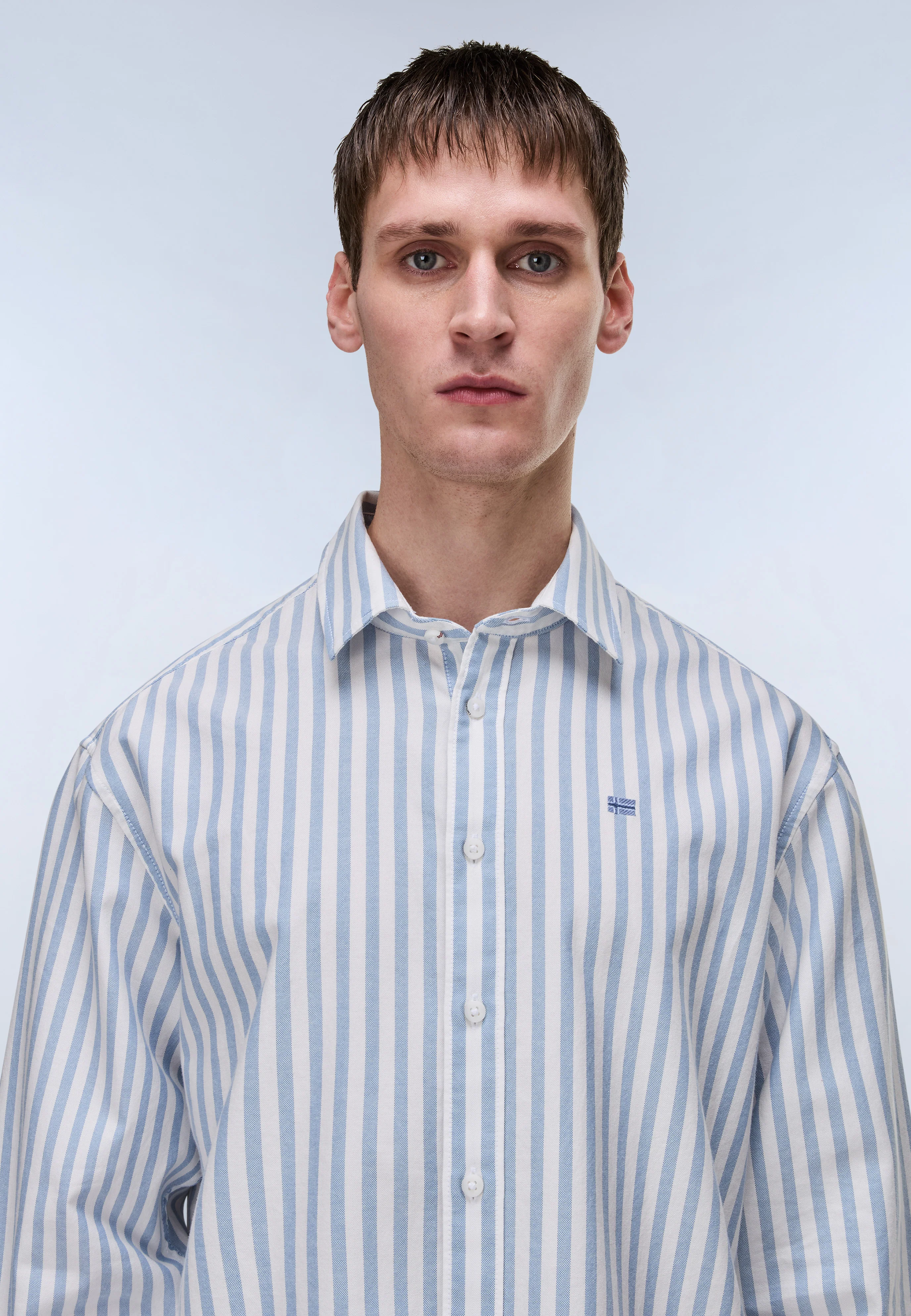 Terra Long Sleeve Oxford Cotton Shirt - Image 2