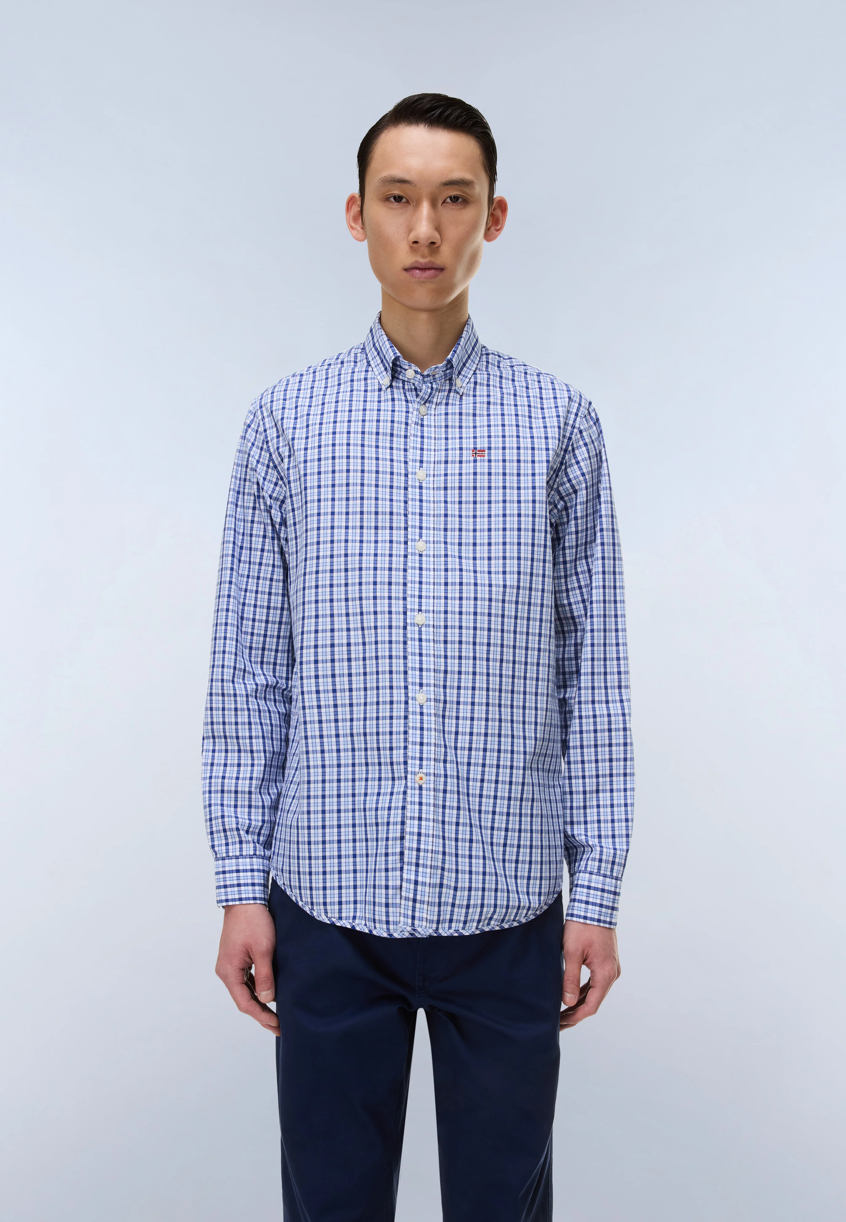 Terra Long Sleeve Poplin Cotton Shirt - Image 3
